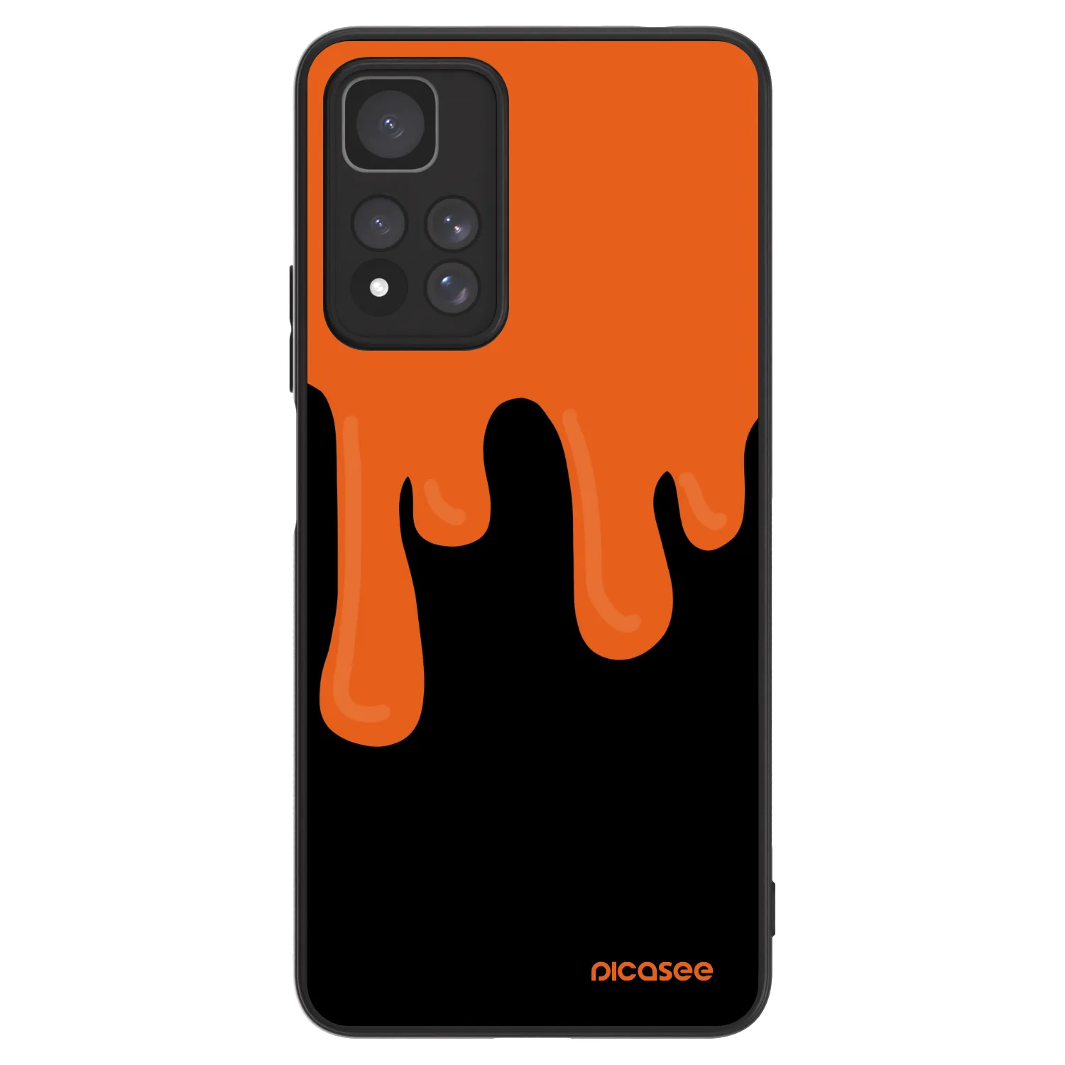 Picasee ULTIMATE CASE za Xiaomi Redmi Note 11 Pro+ 5G - Orange spooky