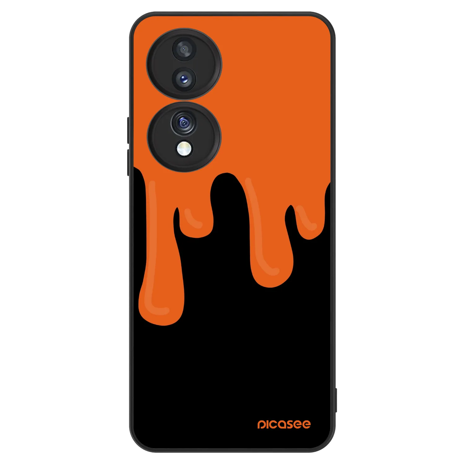 Picasee ULTIMATE CASE za Honor 70 - Orange spooky