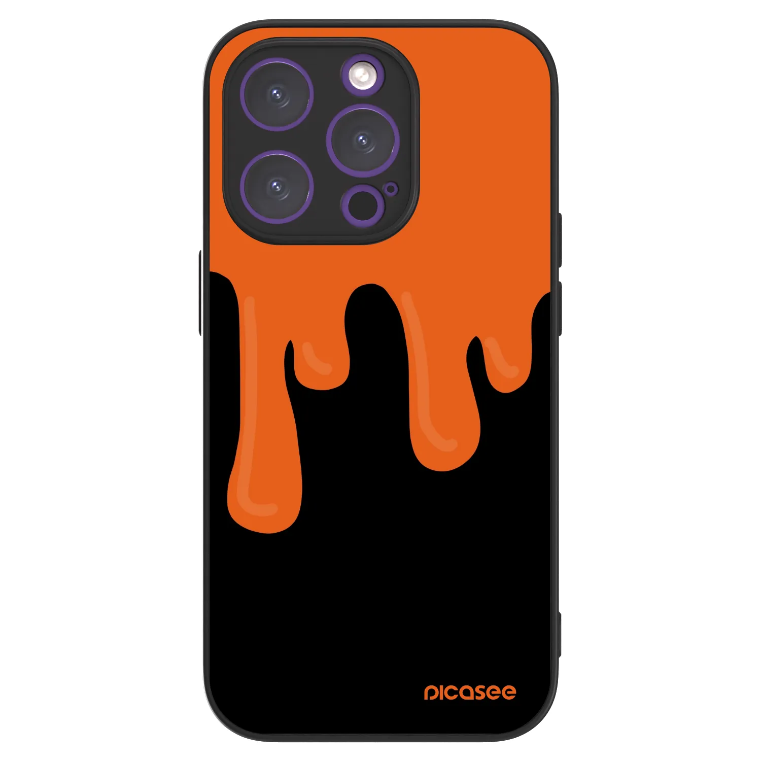 Picasee ULTIMATE CASE MagSafe za Apple iPhone 14 Pro - Orange spooky