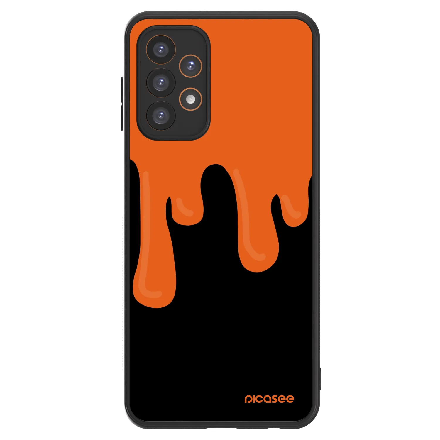 Picasee ULTIMATE CASE za Samsung Galaxy A23 A235F 4G - Orange spooky