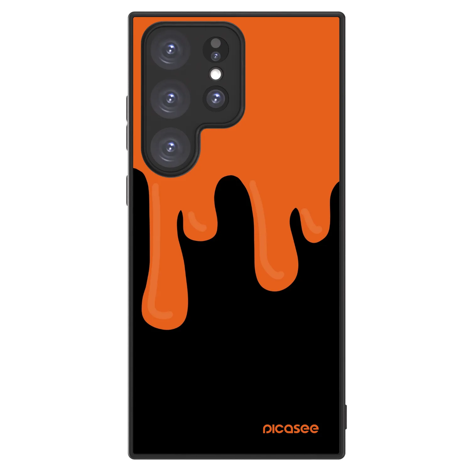 Picasee ULTIMATE CASE za Samsung Galaxy S23 Ultra 5G - Orange spooky