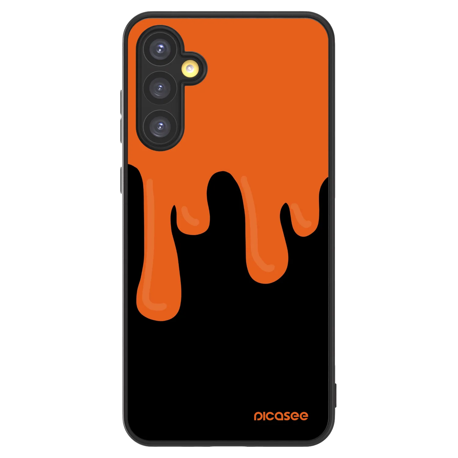 Picasee ULTIMATE CASE za Samsung Galaxy A34 5G A346B - Orange spooky