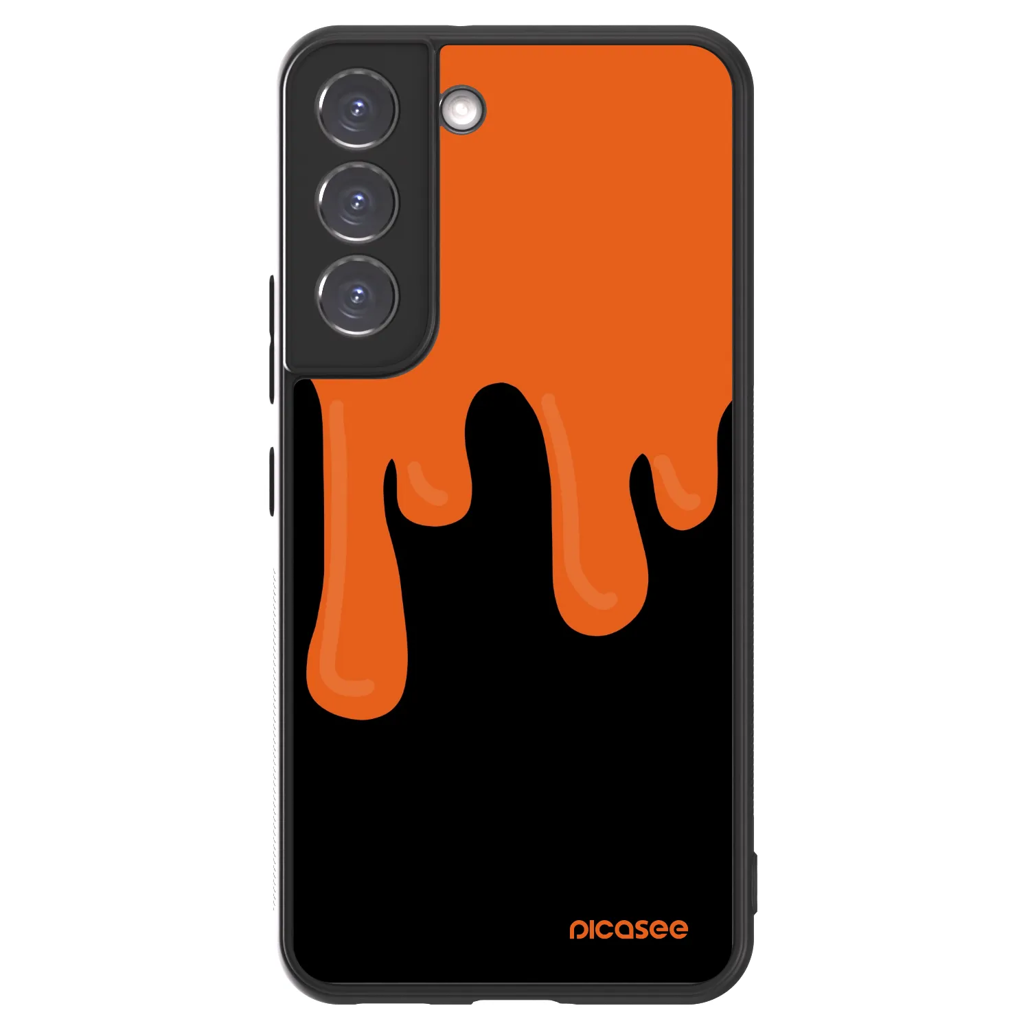 Picasee ULTIMATE CASE PowerShare za Samsung Galaxy S22 5G - Orange spooky