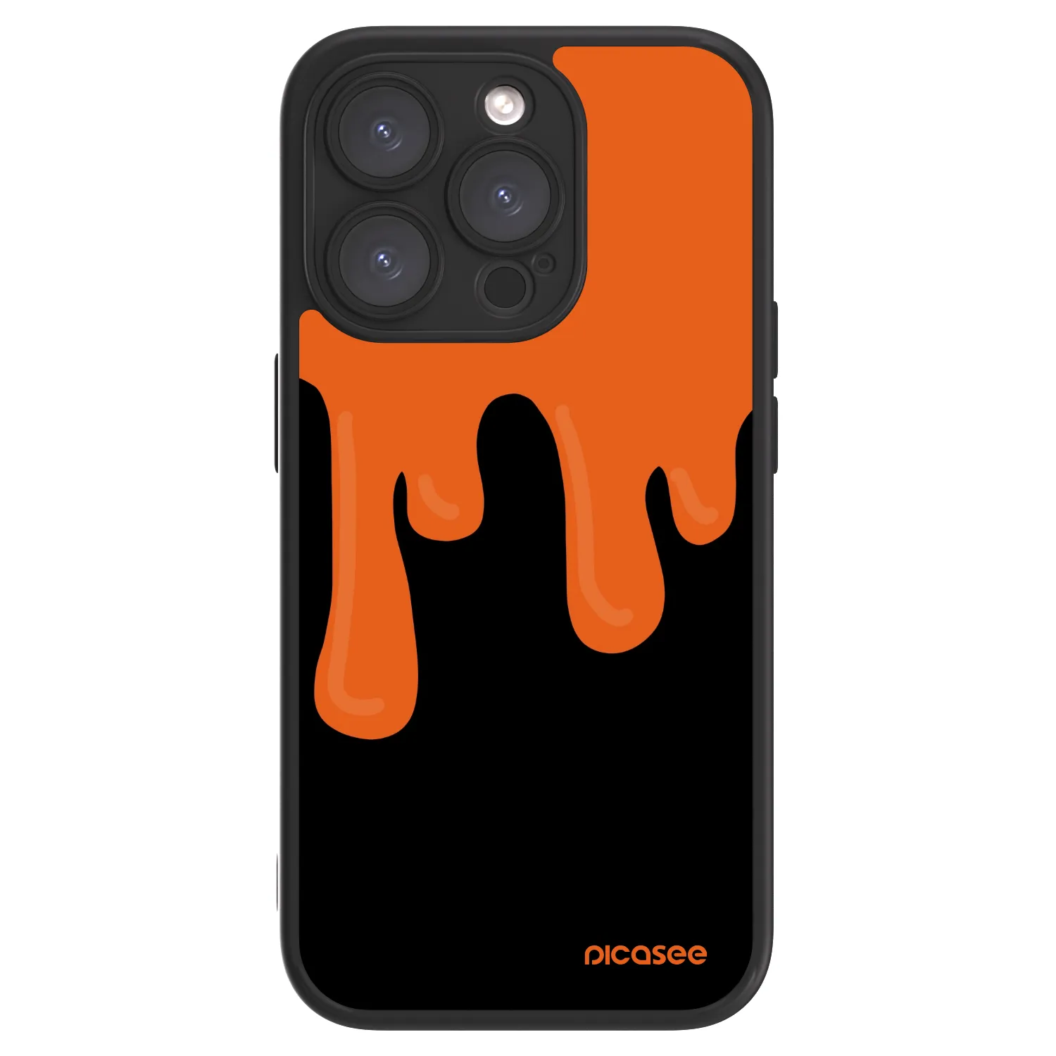 Picasee ULTIMATE CASE za Apple iPhone 15 Pro - Orange spooky