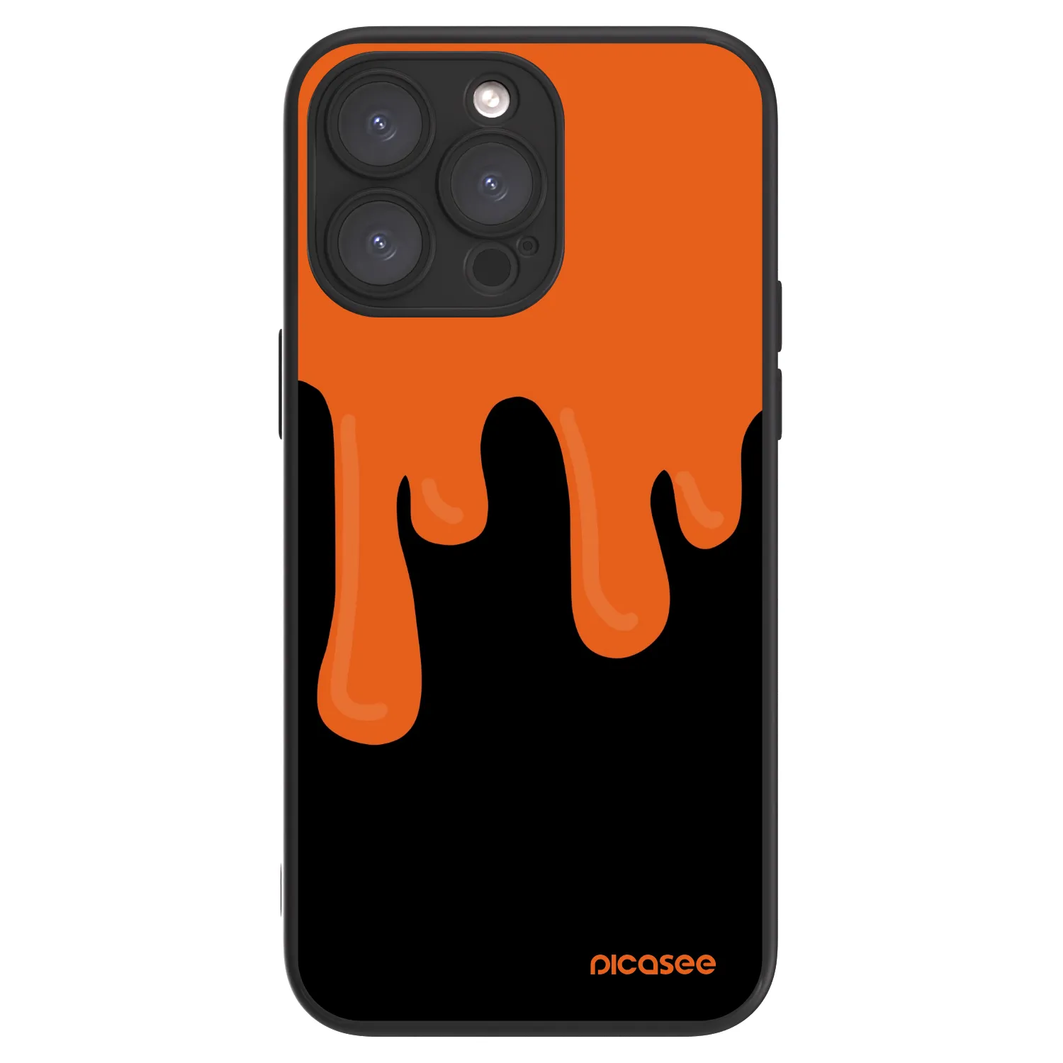 Picasee ULTIMATE CASE za Apple iPhone 15 Pro Max - Orange spooky