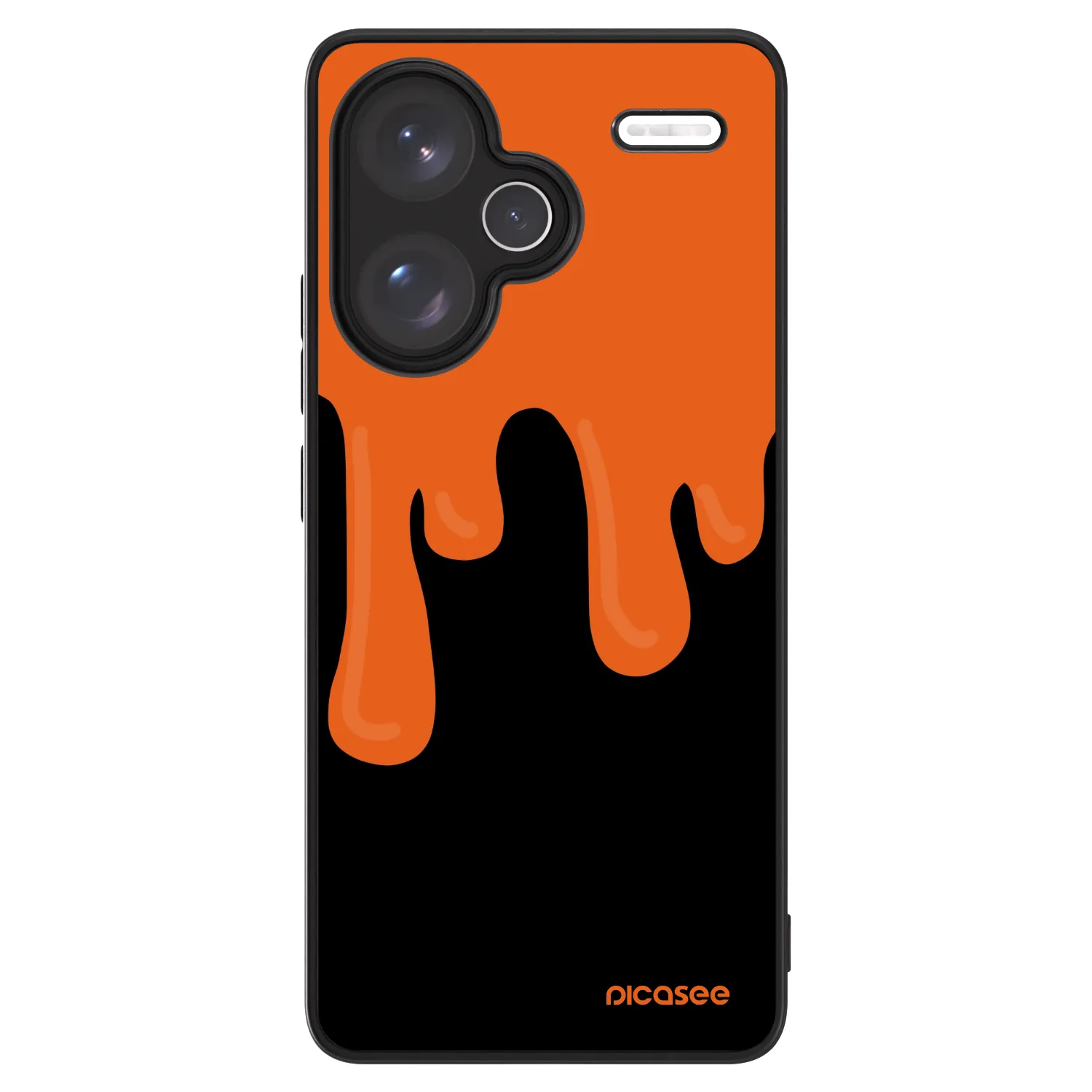 Picasee ULTIMATE CASE za Xiaomi Redmi Note 13 Pro+ 5G - Orange spooky