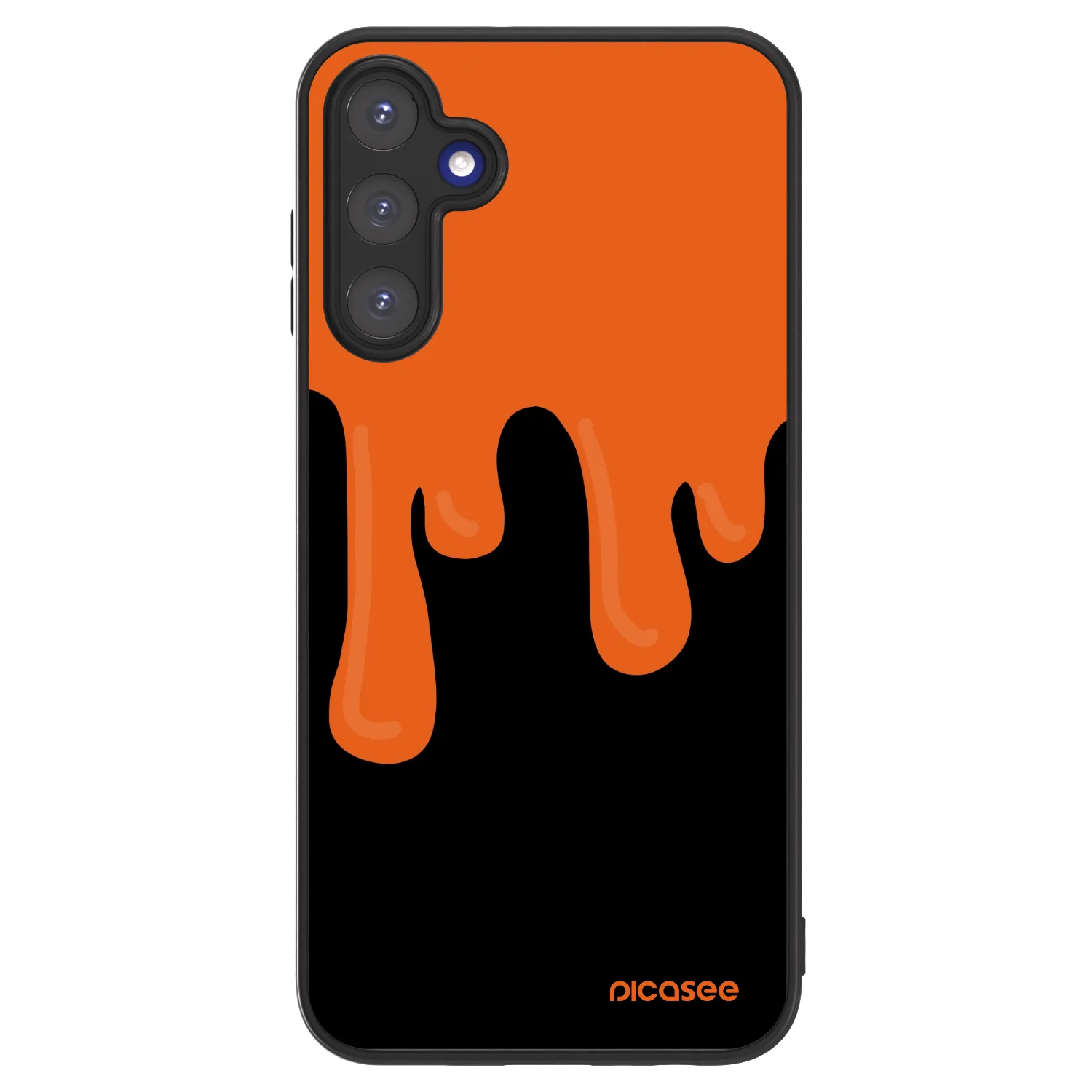 Picasee ULTIMATE CASE za Samsung Galaxy A15 A155F 4G - Orange spooky