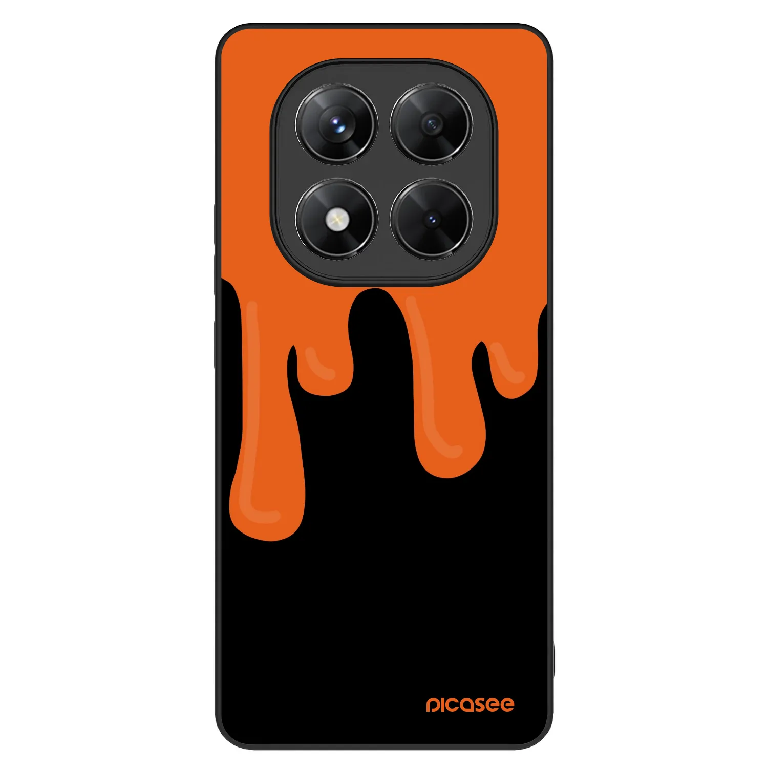Picasee ULTIMATE CASE za Xiaomi Redmi Note 14 Pro 5G - Orange spooky