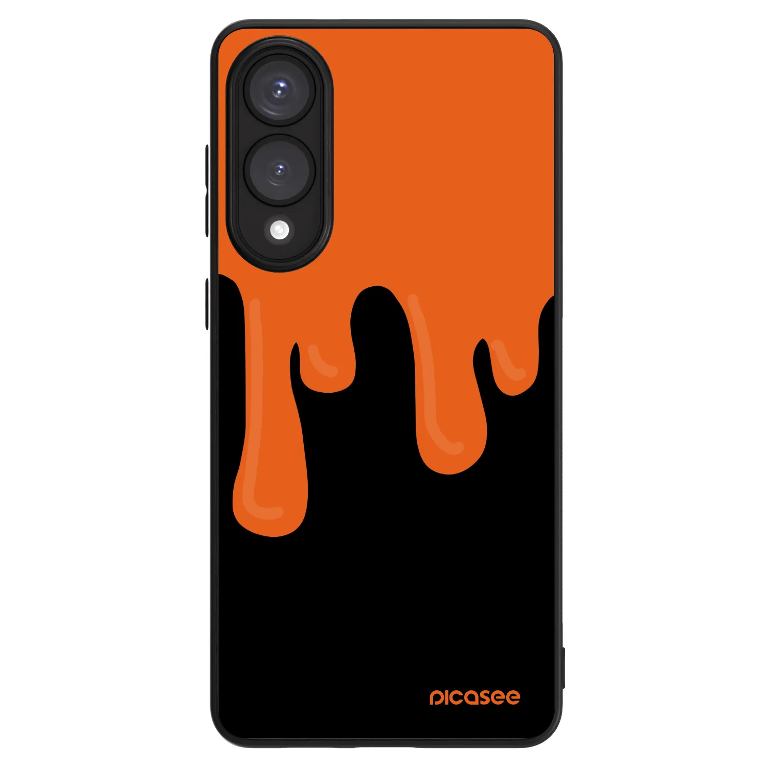 Picasee ULTIMATE CASE za Samsung Galaxy S25 Edge 5G - Orange spooky