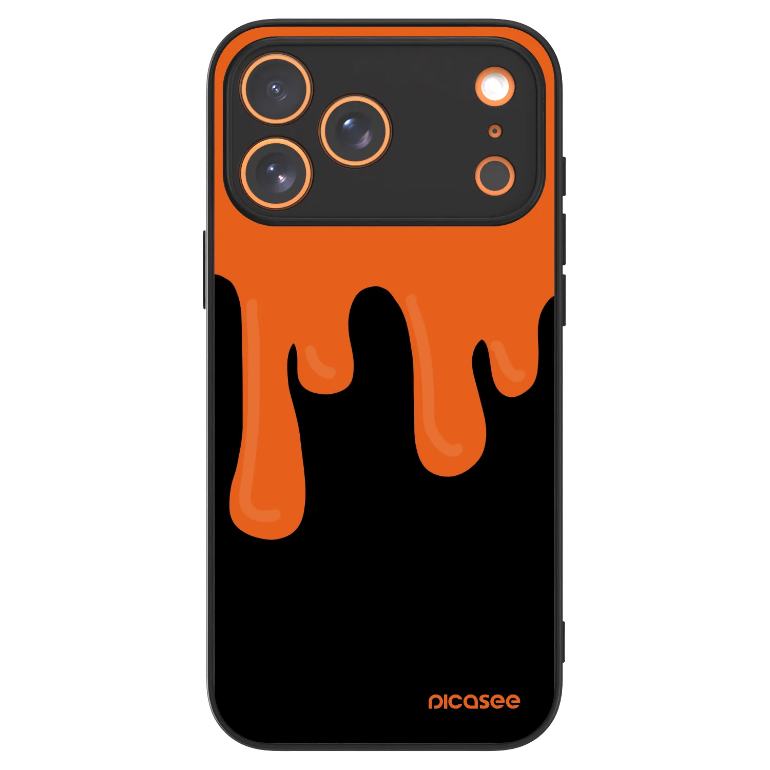 Picasee ULTIMATE CASE MagSafe za Apple iPhone 17 Pro Max - Orange spooky