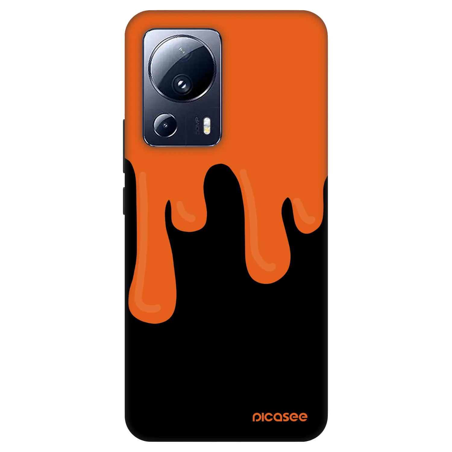 Picasee Fashion Case za Xiaomi 13 Lite - Orange spooky