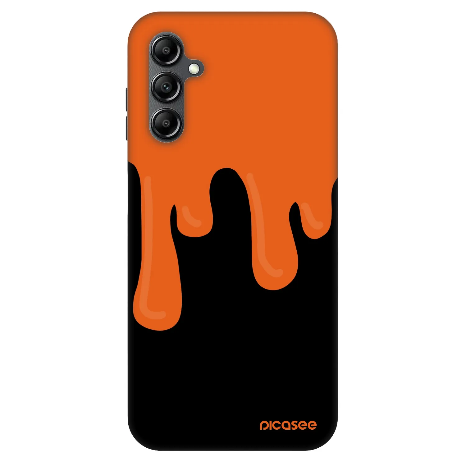 Picasee Fashion Case za Samsung Galaxy A14 5G A146P - Orange spooky