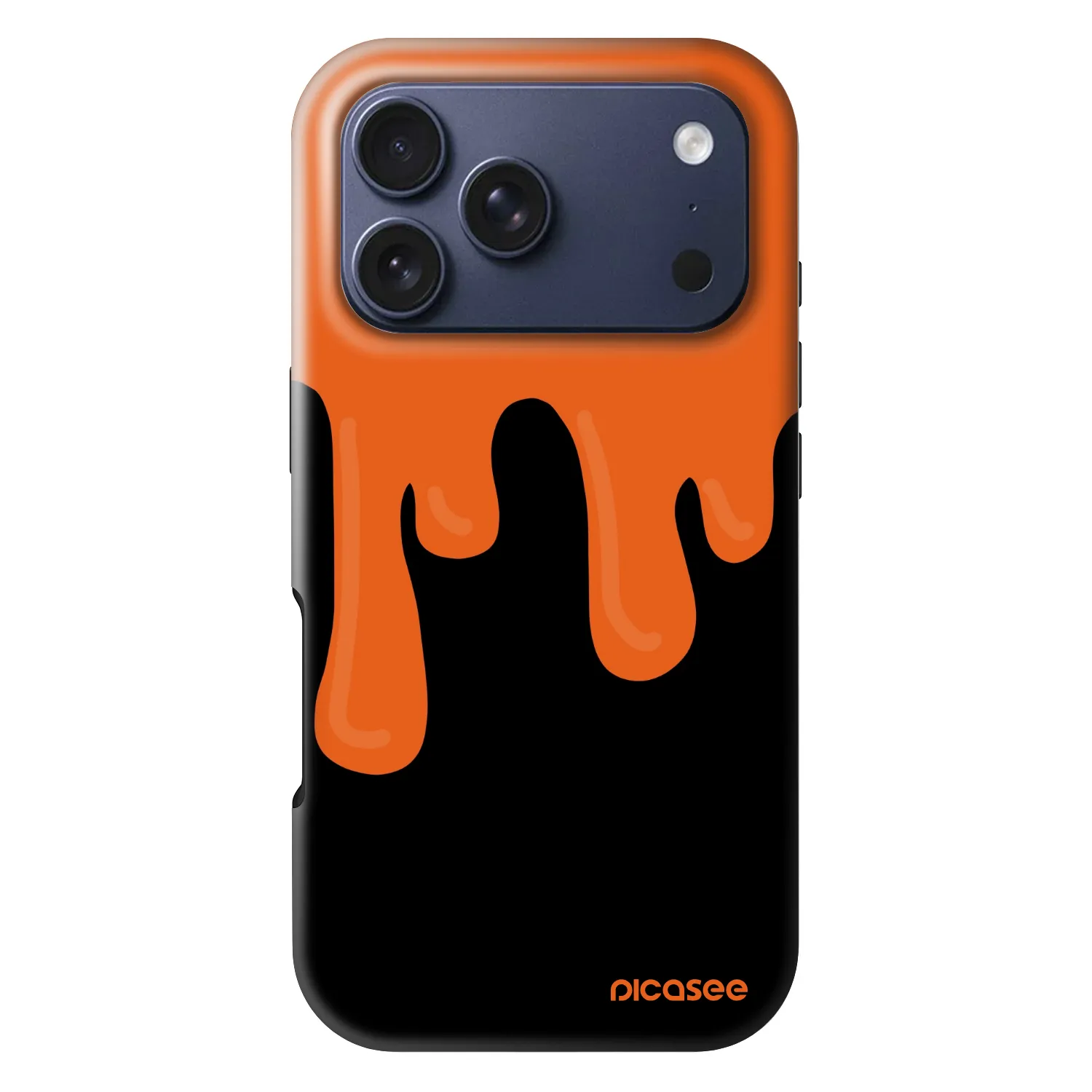 Picasee Fashion Case MagSafe za Apple iPhone 18 Pro - Orange spooky