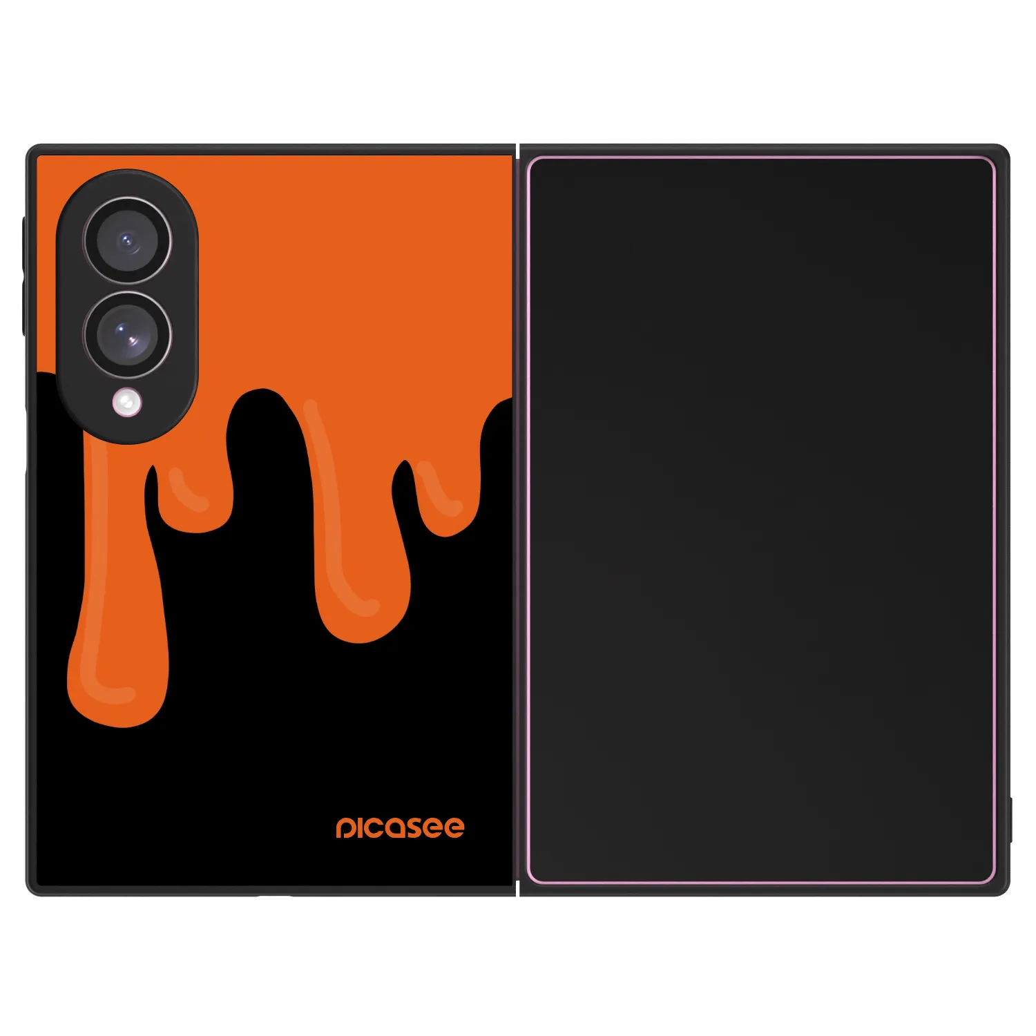 Picasee ULTIMATE CASE za Samsung Galaxy Z Fold8 5G - Orange spooky