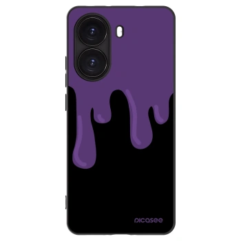 Picasee silikonski črni ovitek za Xiaomi Poco X7 Pro 5G - Purple spooky