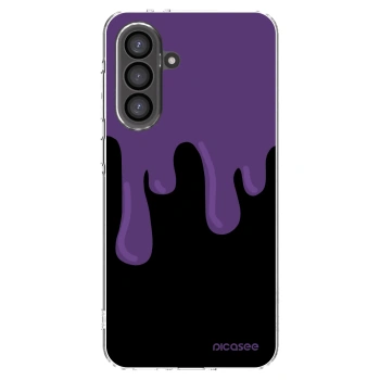 Picasee silikonski prozorni ovitek za Samsung Galaxy A56 5G A566B - Purple spooky