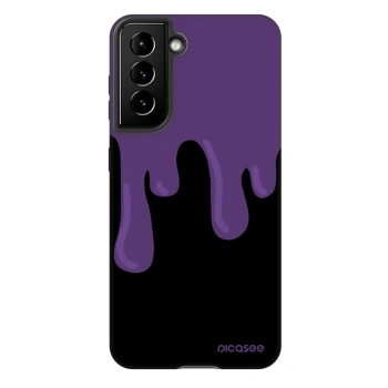 Ovitek za Samsung Galaxy S21 5G G991B - Purple spooky