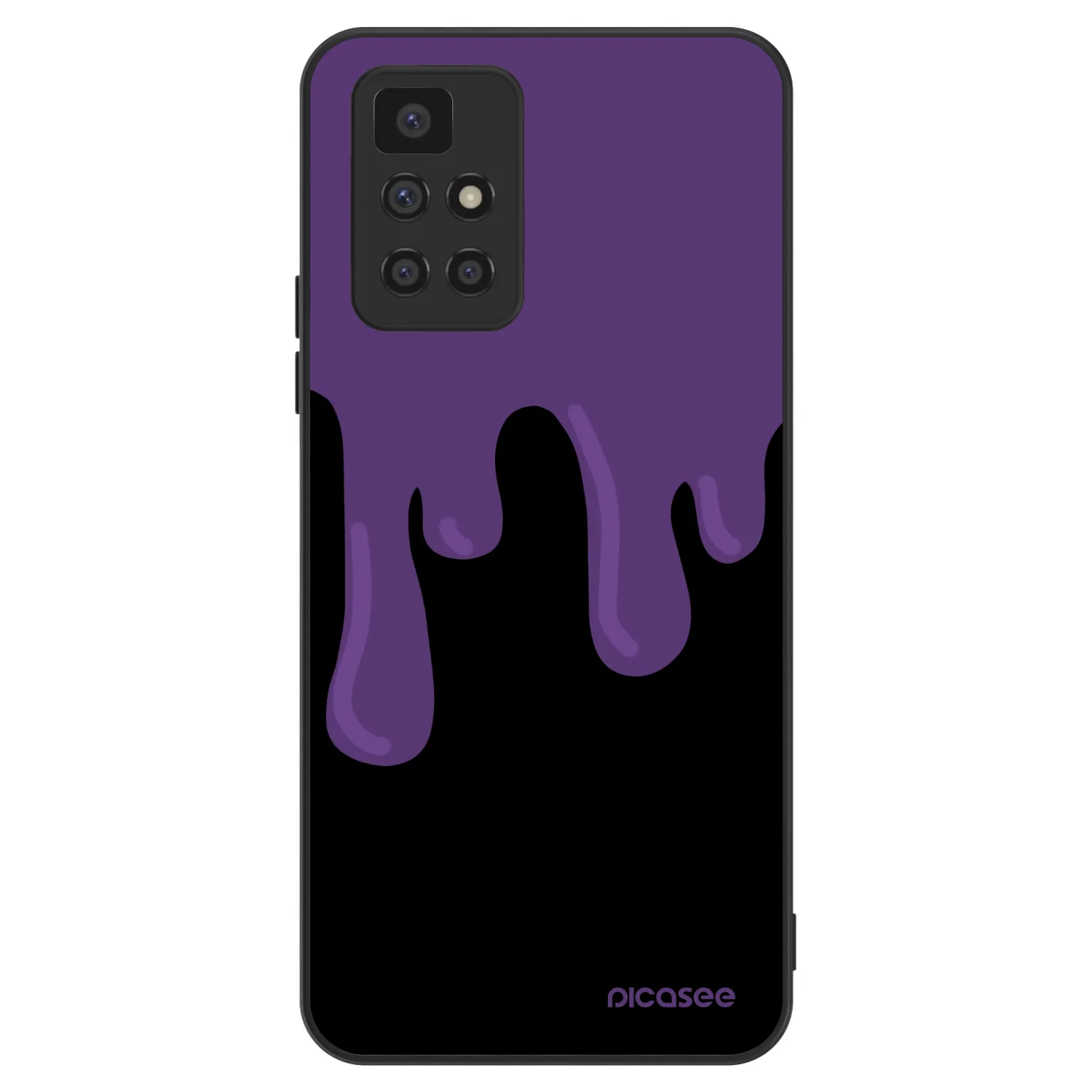 Picasee ULTIMATE CASE za Xiaomi Redmi 10 - Purple spooky