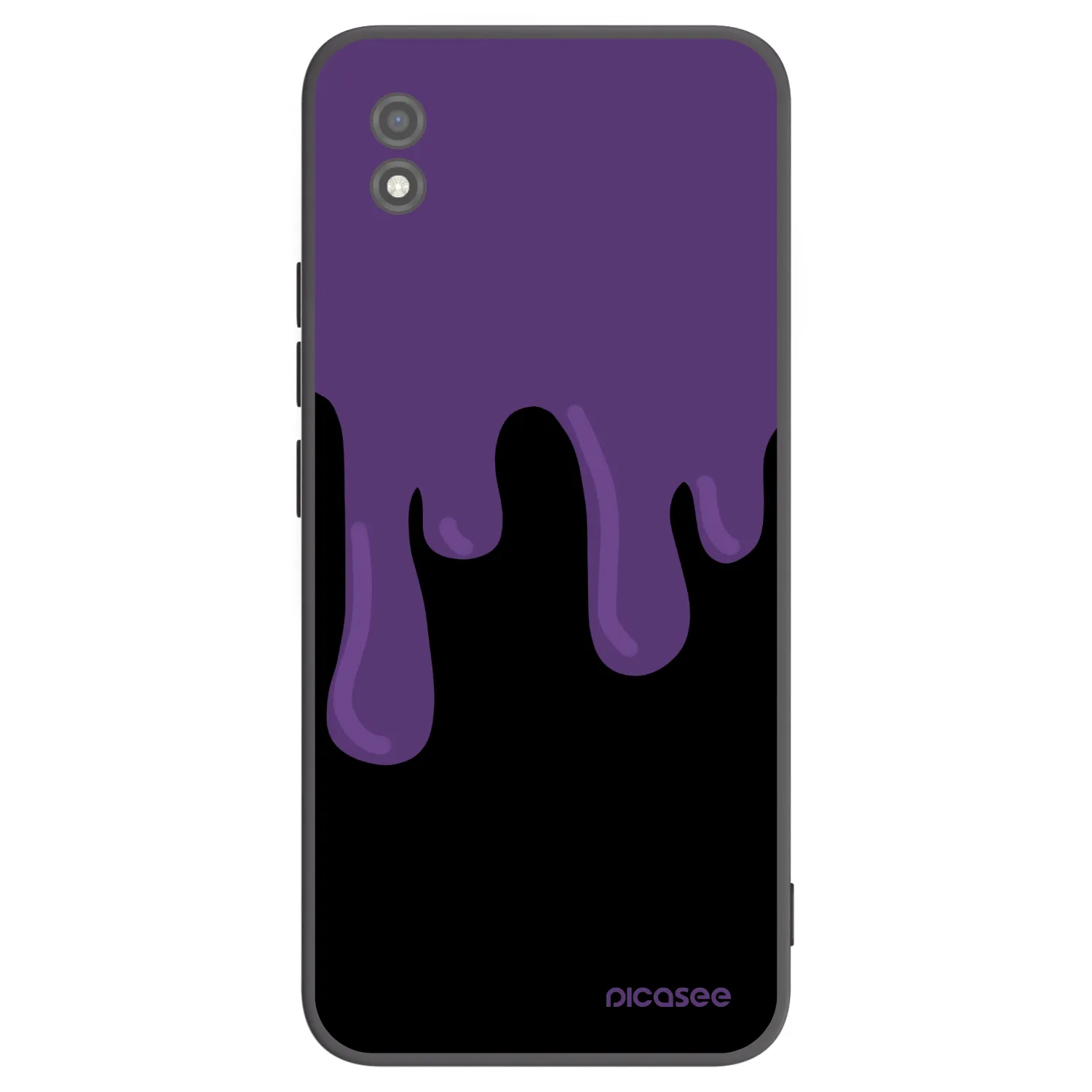 Picasee silikonski črni ovitek za Realme C11 (2021) - Purple spooky