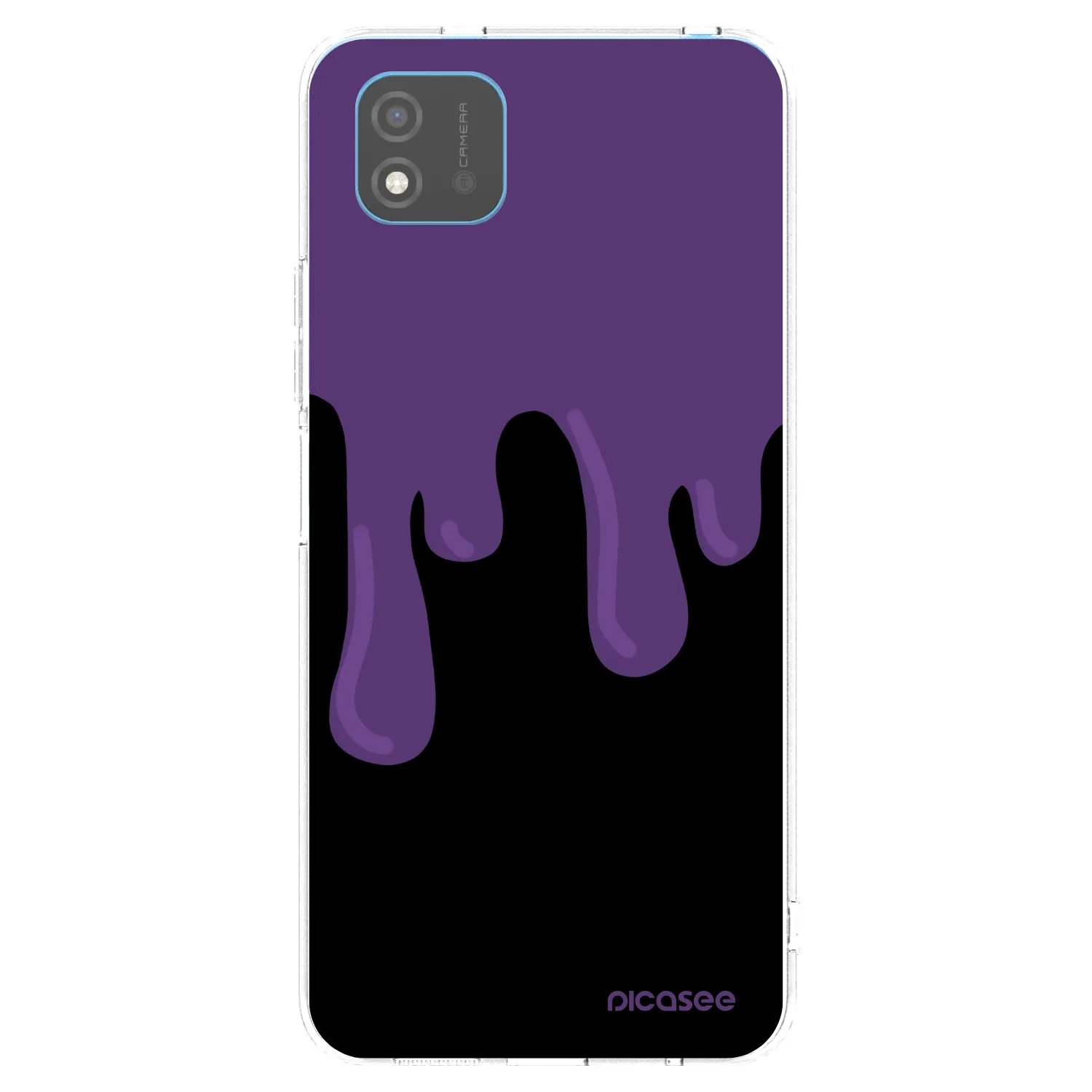 Picasee silikonski prozorni ovitek za Realme C11 (2021) - Purple spooky