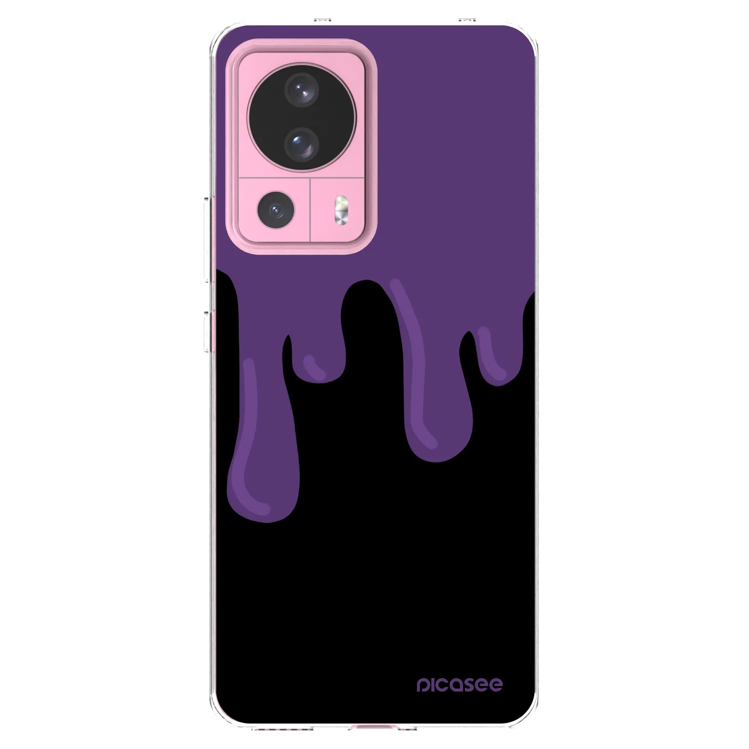 Picasee silikonski prozorni ovitek za Xiaomi 13 Lite - Purple spooky