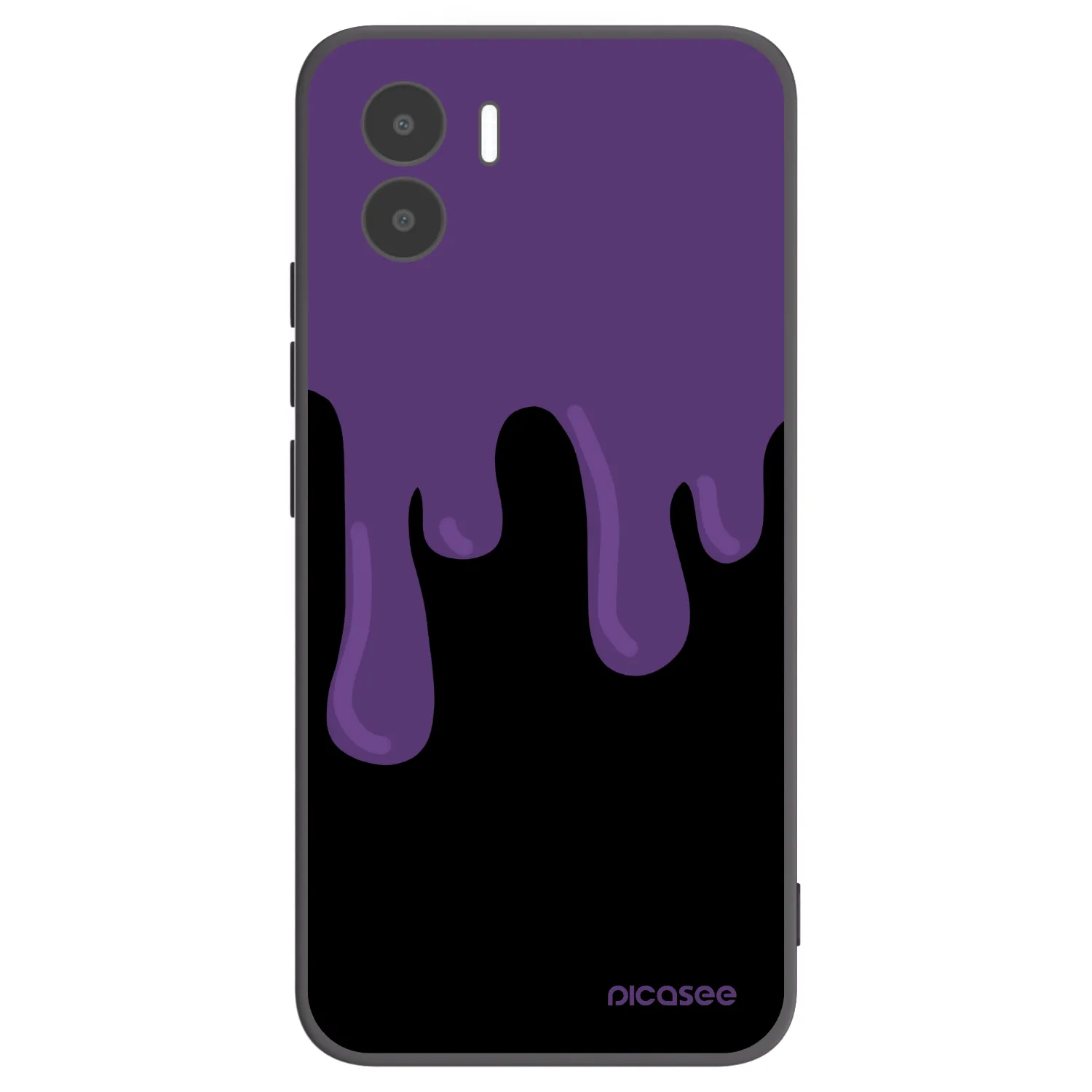 Picasee silikonski črni ovitek za Xiaomi Redmi A2 - Purple spooky