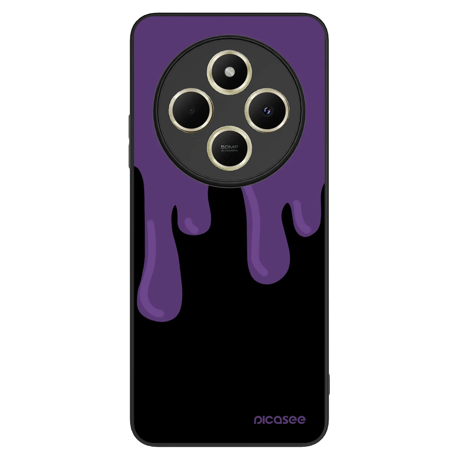 Picasee ULTIMATE CASE za Xiaomi Redmi 14C - Purple spooky