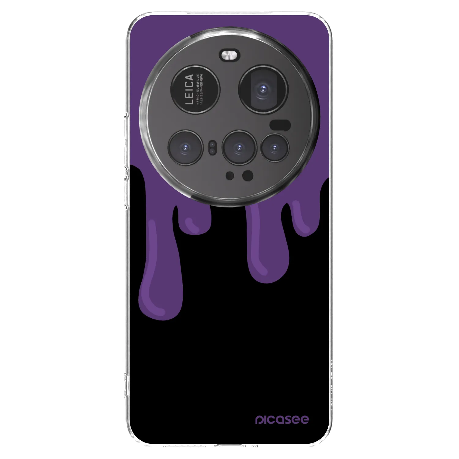 Picasee silikonski prozorni ovitek za Xiaomi 15 Ultra - Purple spooky