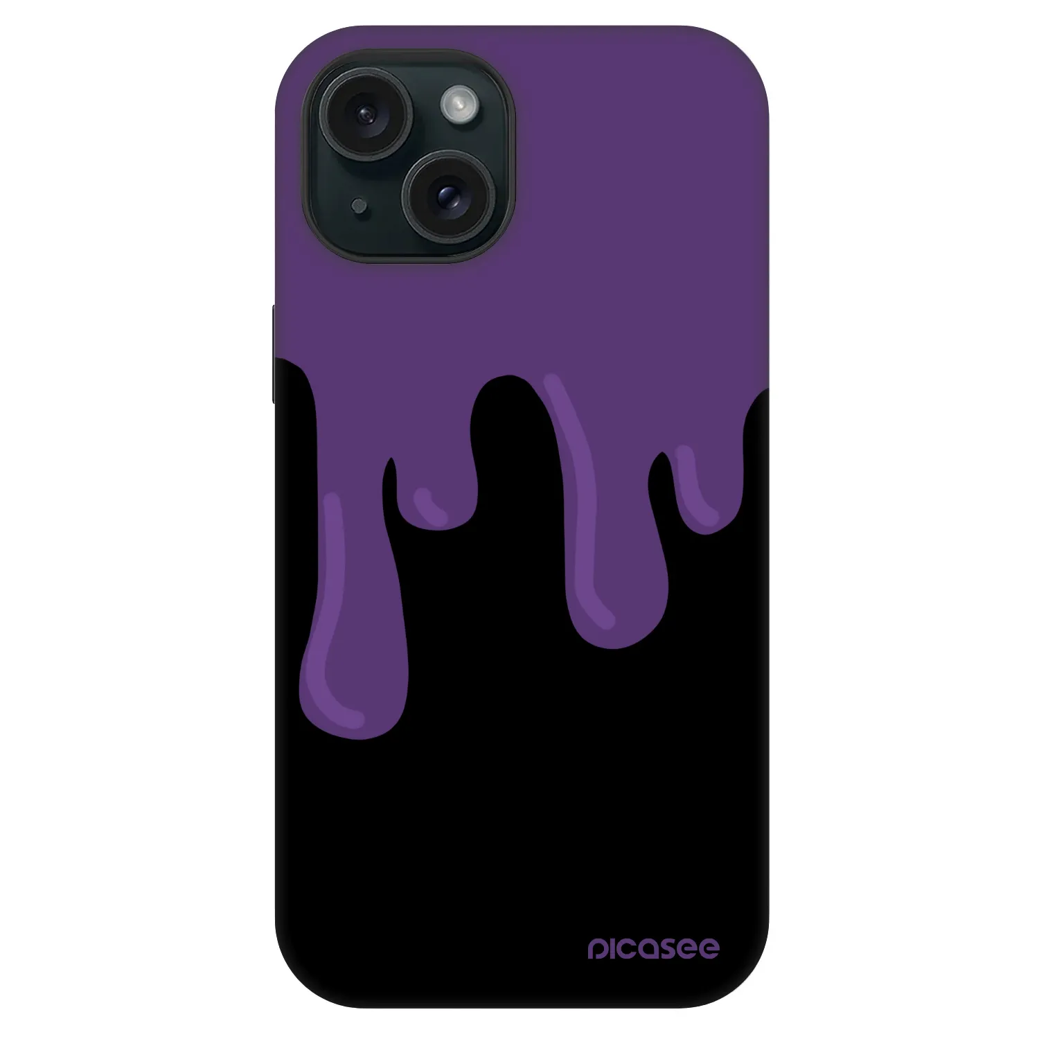 Picasee Fashion Case MagSafe za Apple iPhone 15 - Purple spooky