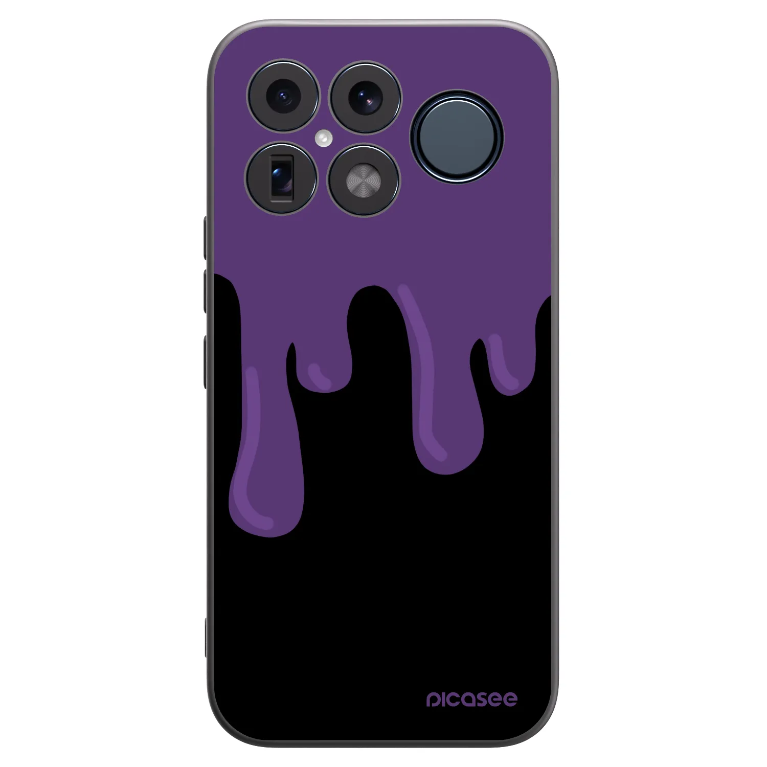 Picasee silikonski črni ovitek za Xiaomi Poco F8 Ultra - Purple spooky