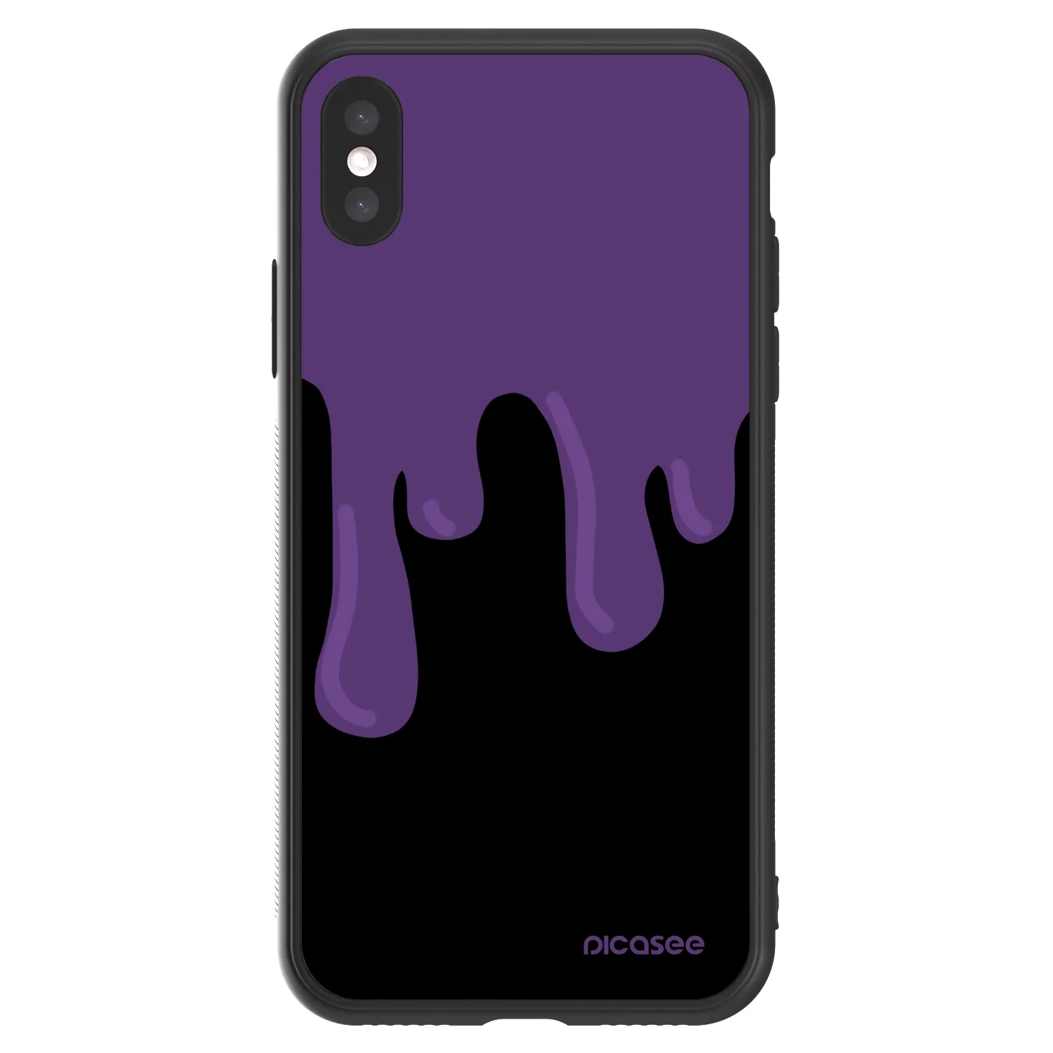 Picasee ULTIMATE CASE za Apple iPhone X/XS - Purple spooky