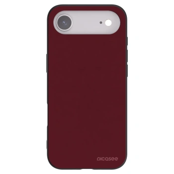 Picasee silikonski črni ovitek za Apple iPhone Air - Burgundy red