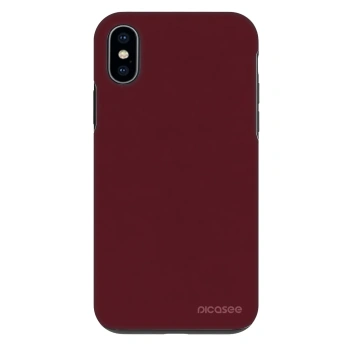 Ovitek za Apple iPhone X/XS - Burgundy red