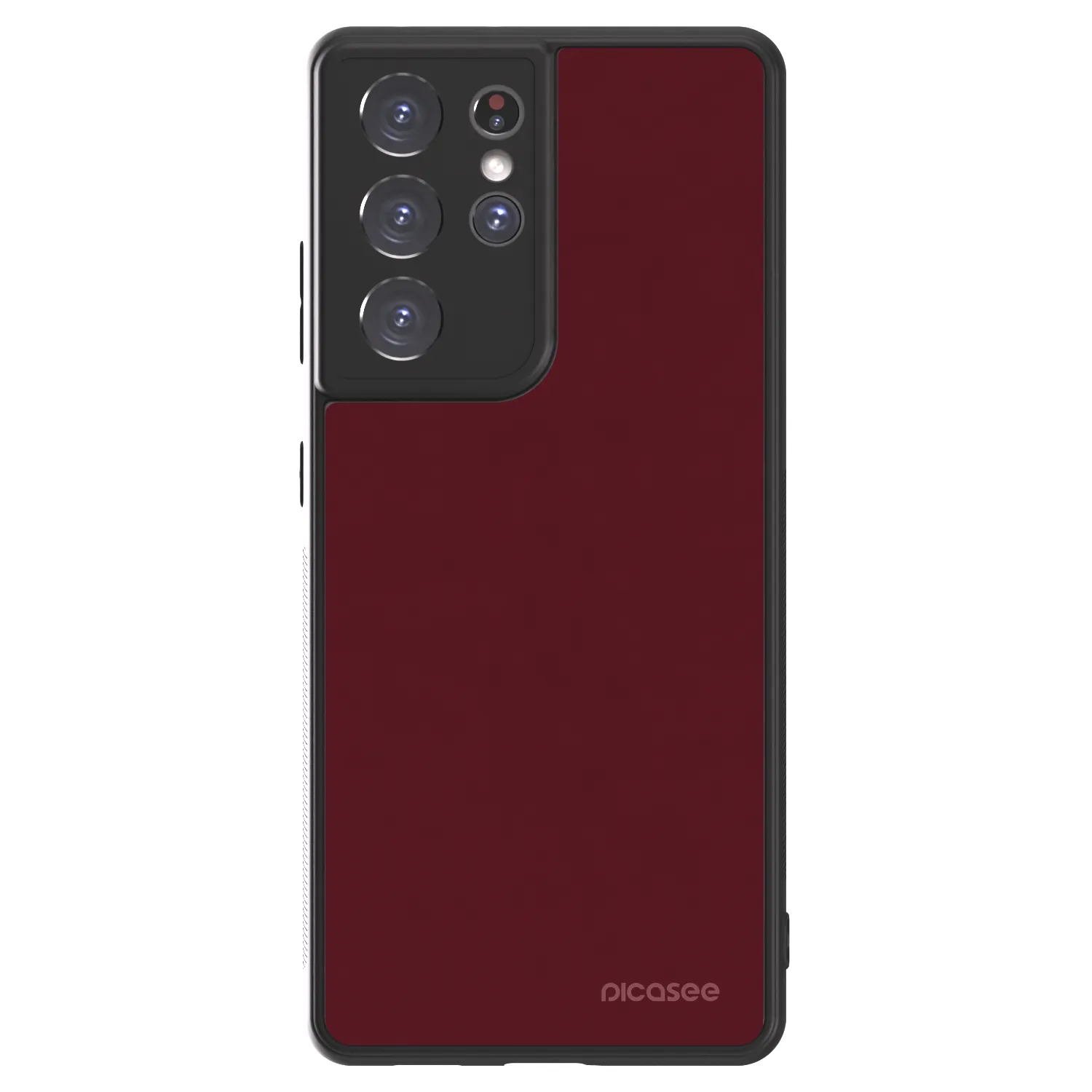 Picasee ULTIMATE CASE za Samsung Galaxy S21 Ultra 5G G998B - Burgundy red