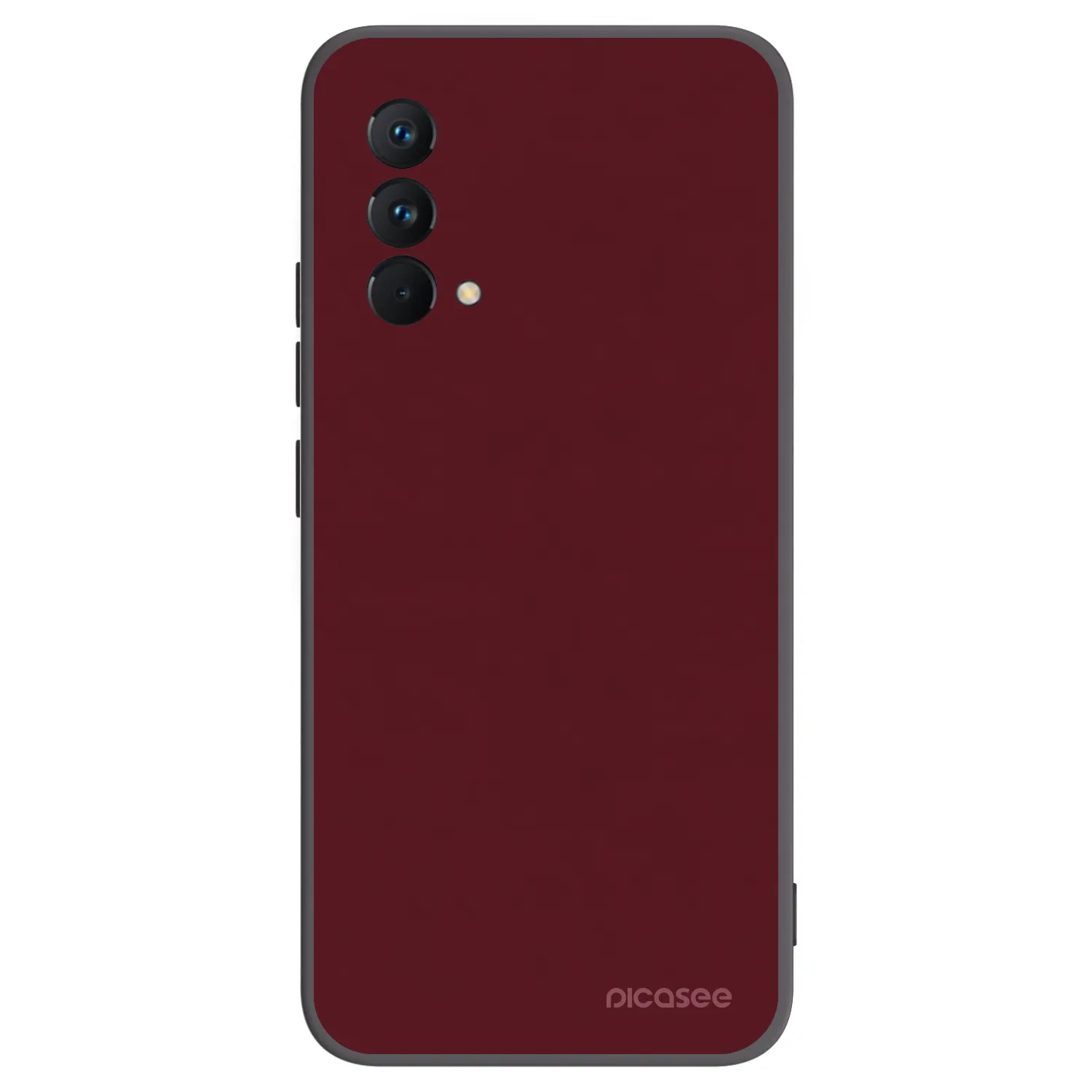 Picasee silikonski črni ovitek za Realme GT Master Edition 5G - Burgundy red