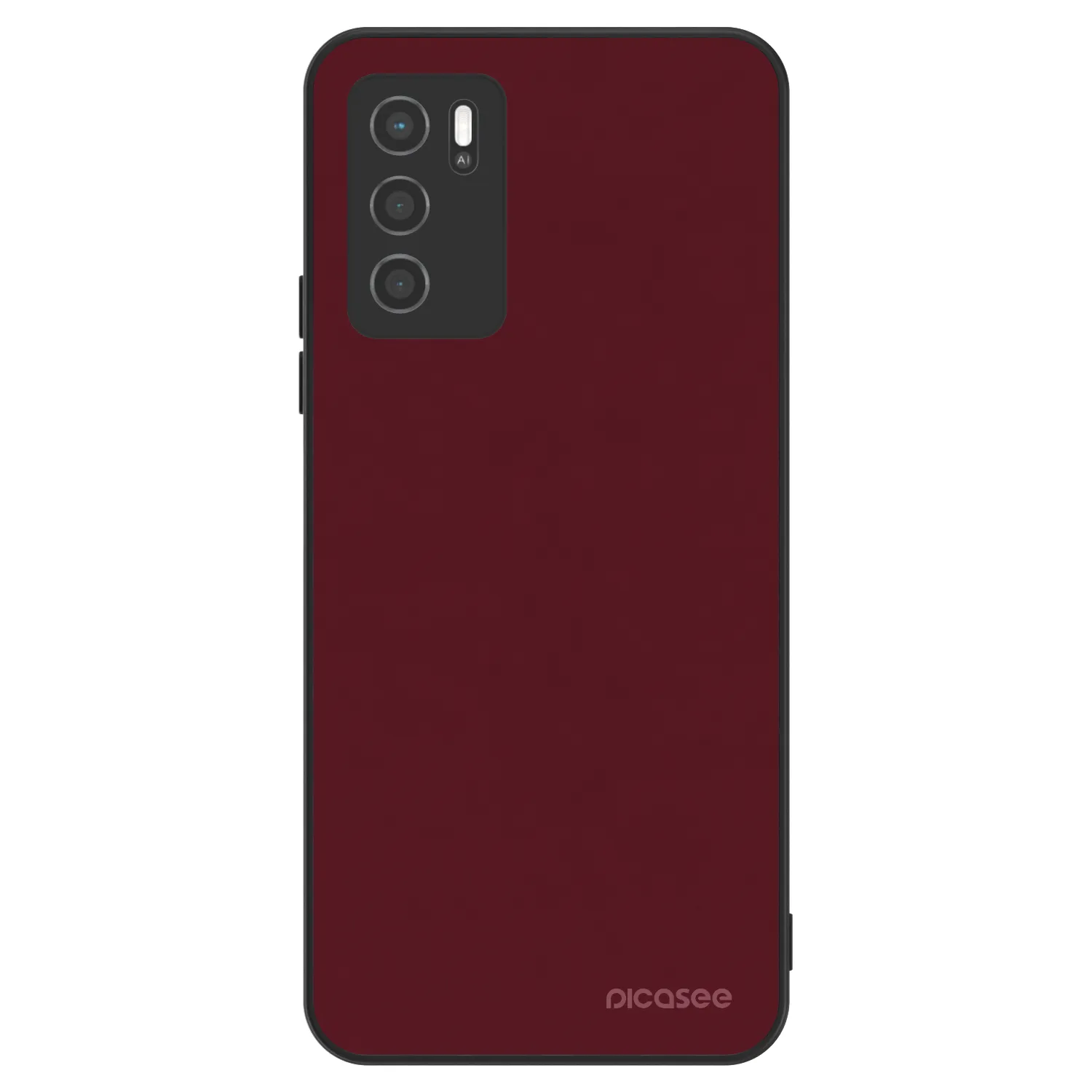 Picasee ULTIMATE CASE za OPPO A16s - Burgundy red
