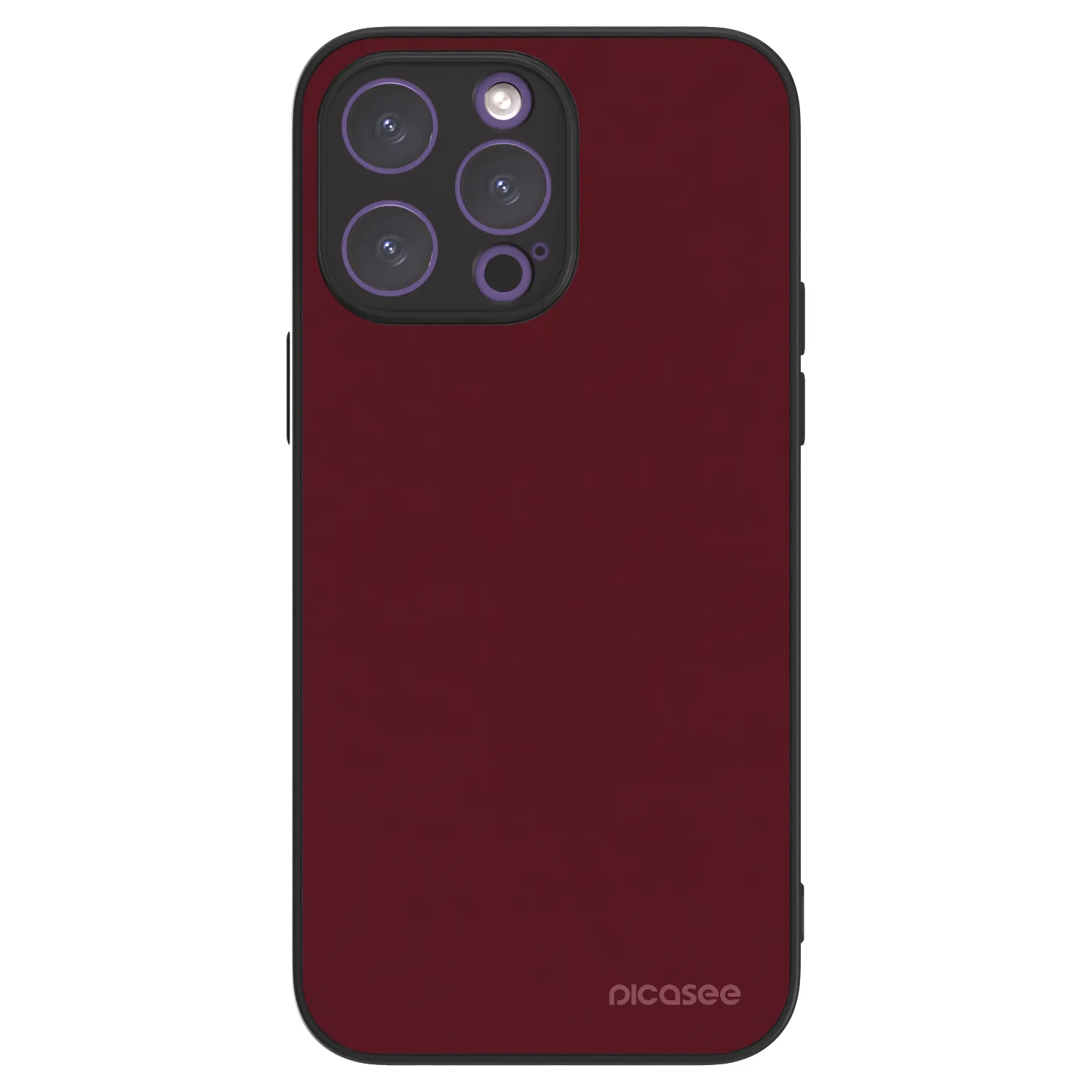 Picasee ULTIMATE CASE MagSafe za Apple iPhone 14 Pro Max - Burgundy red