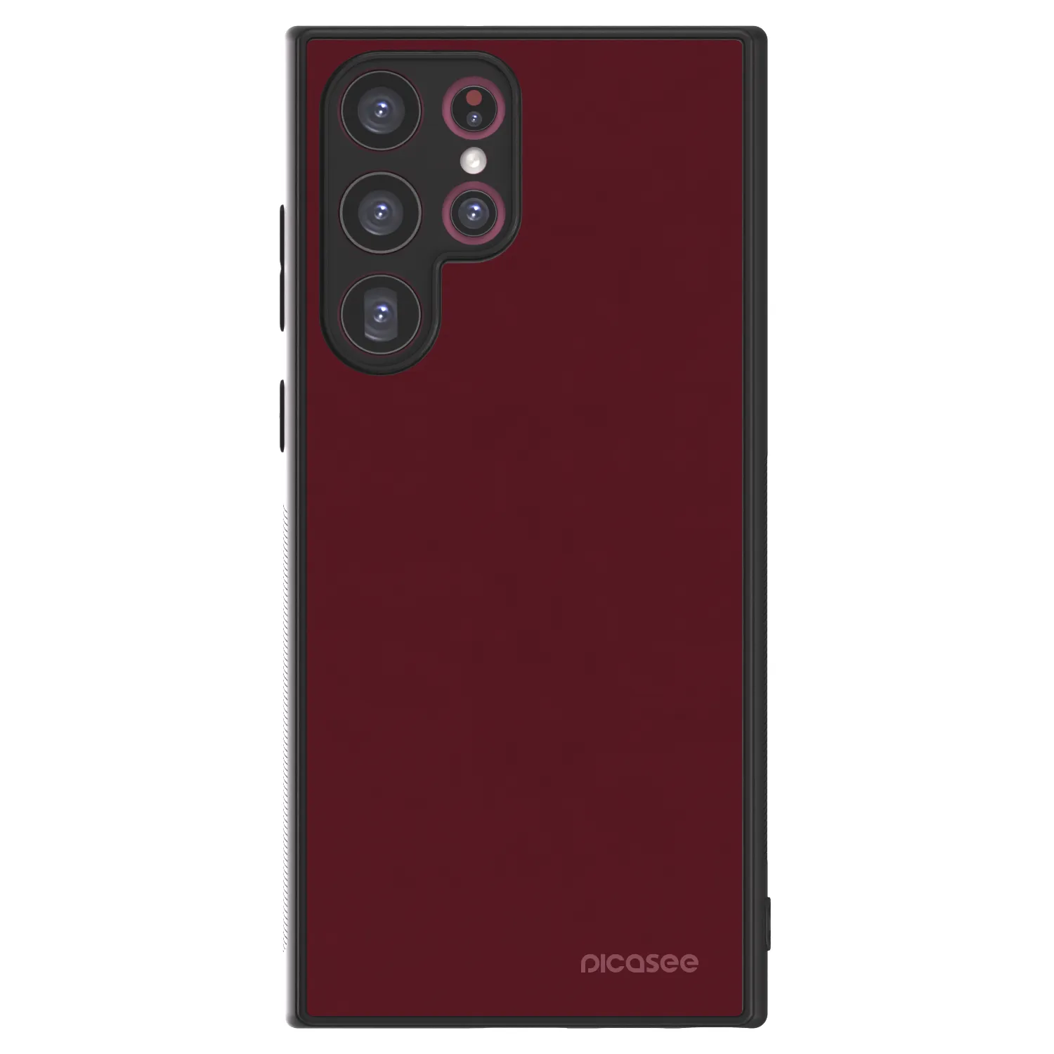 Picasee ULTIMATE CASE PowerShare za Samsung Galaxy S22 Ultra 5G - Burgundy red