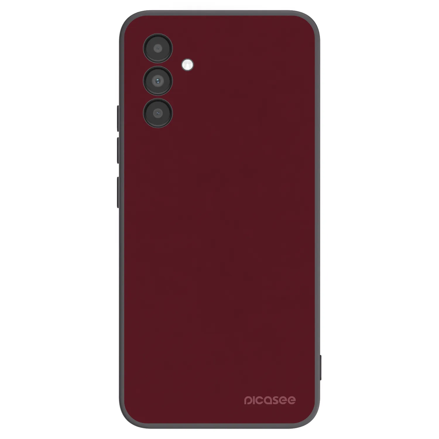 Picasee silikonski črni ovitek za Samsung Galaxy A04s A047F - Burgundy red