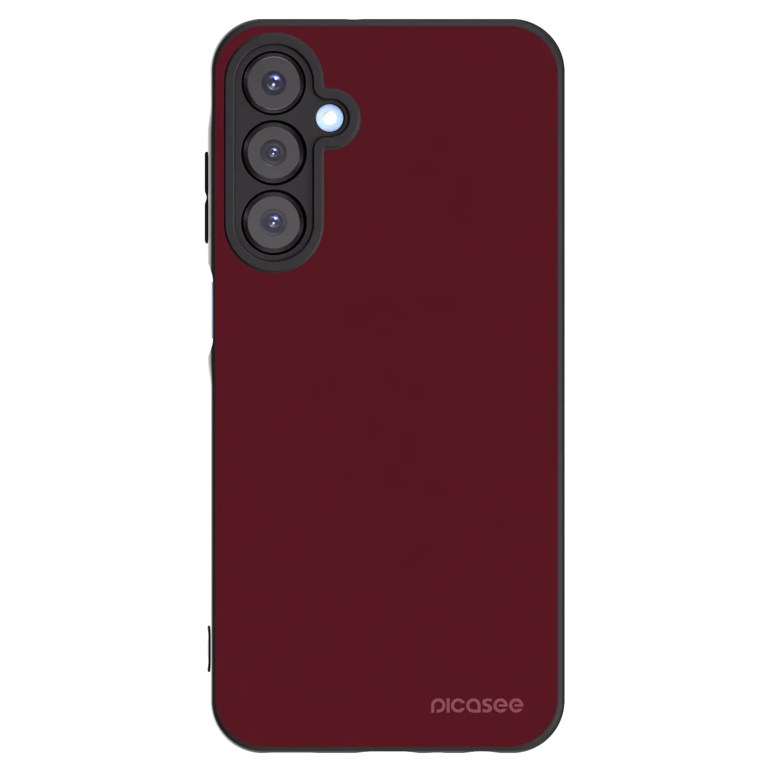 Picasee silikonski črni ovitek za Samsung Galaxy A25 A256B 5G - Burgundy red