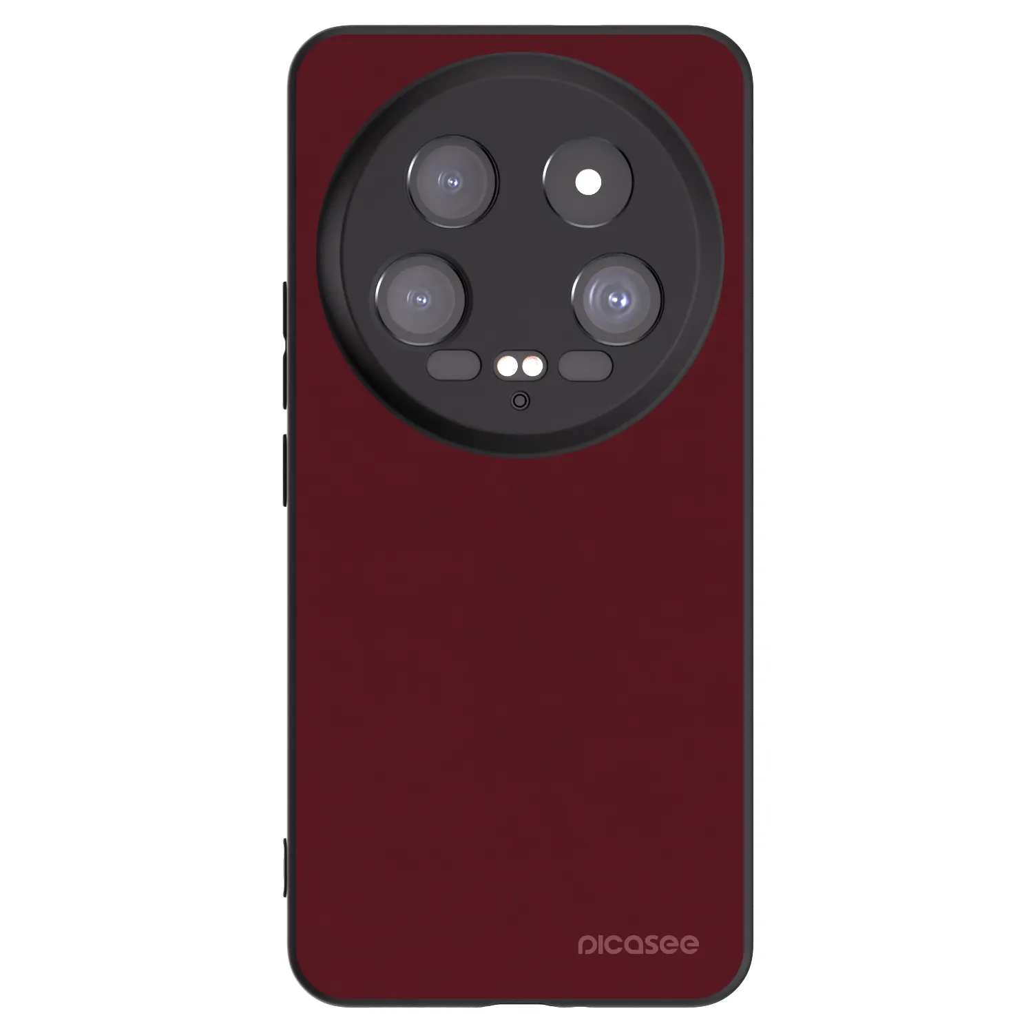 Picasee silikonski črni ovitek za Xiaomi 14 Ultra - Burgundy red