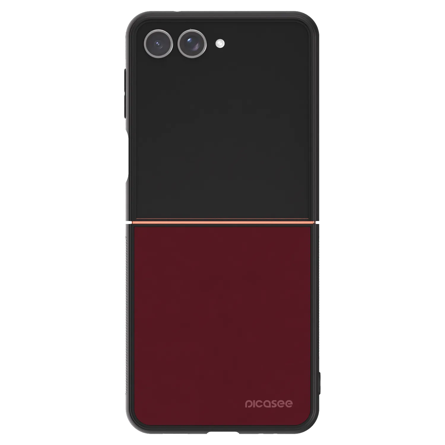 Picasee ULTIMATE CASE za Samsung Galaxy Z Flip7 5G - Burgundy red