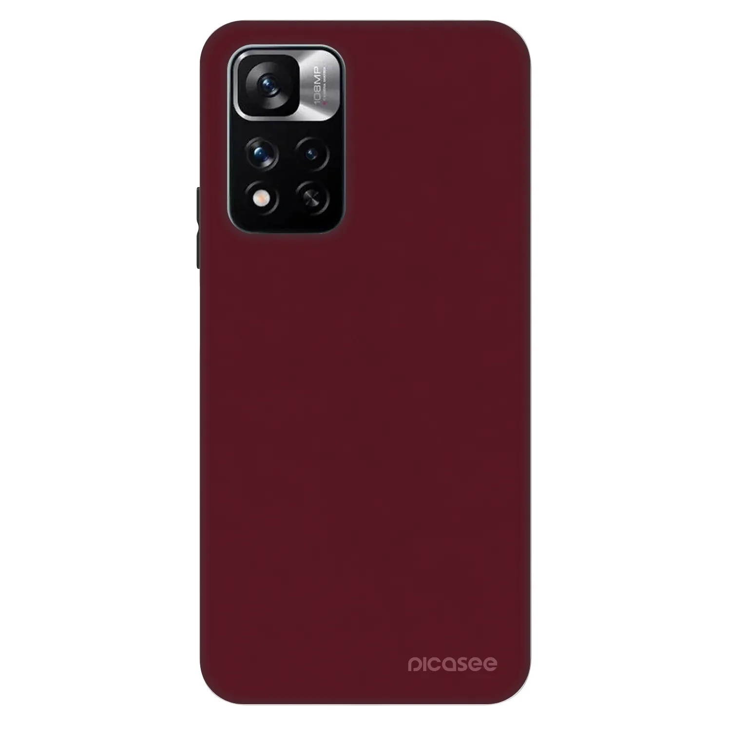 Picasee Fashion Case za Xiaomi Redmi Note 11 Pro 5G - Burgundy red