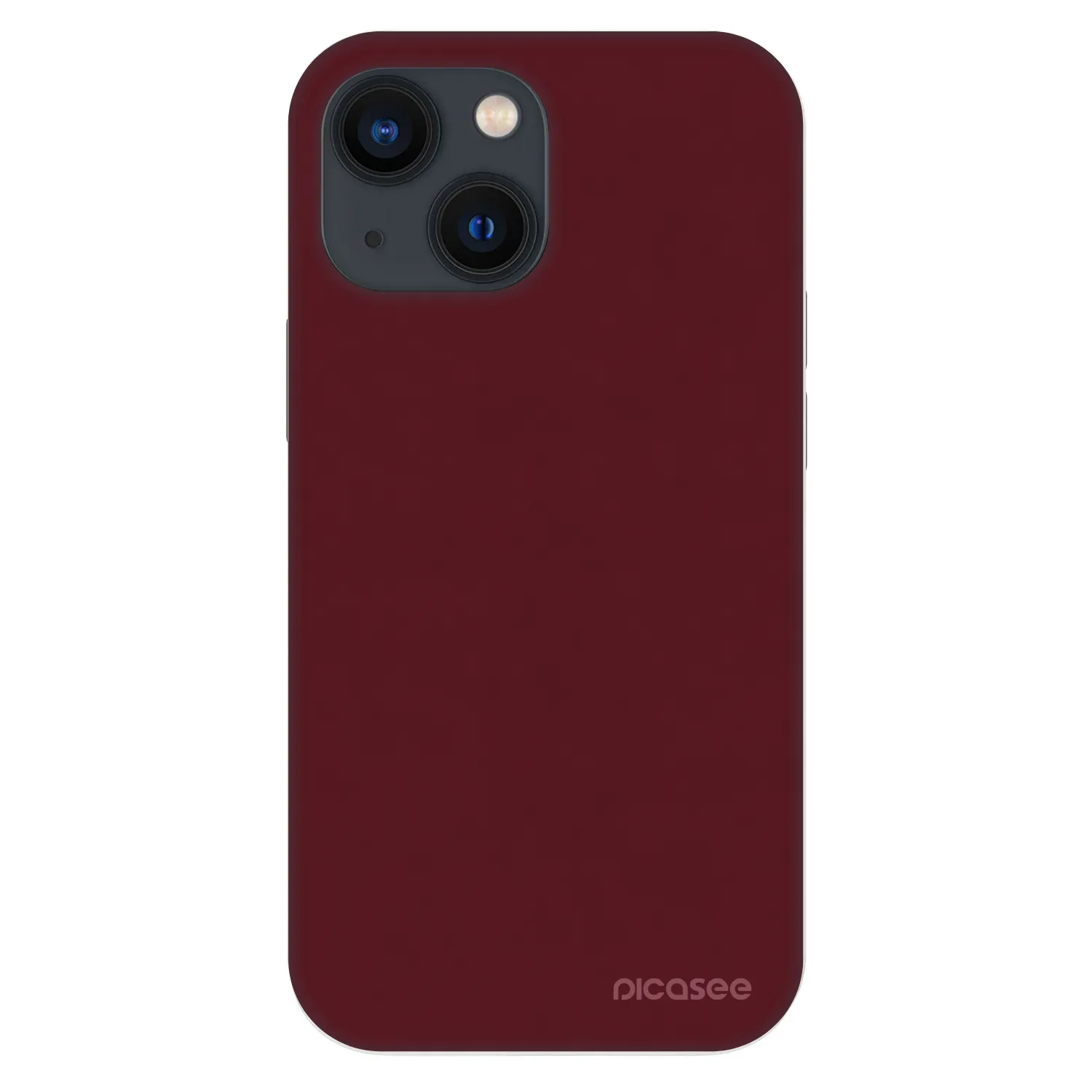 Picasee Fashion Case za Apple iPhone 13 mini - Burgundy red