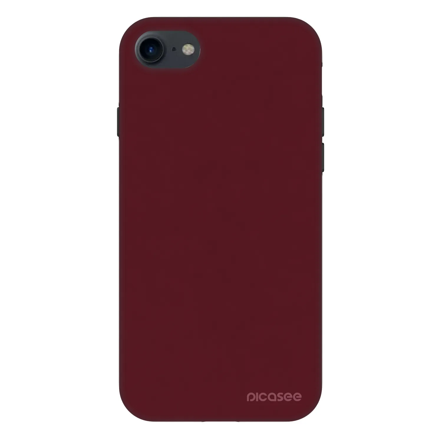 Picasee Fashion Case za Apple iPhone 7 - Burgundy red