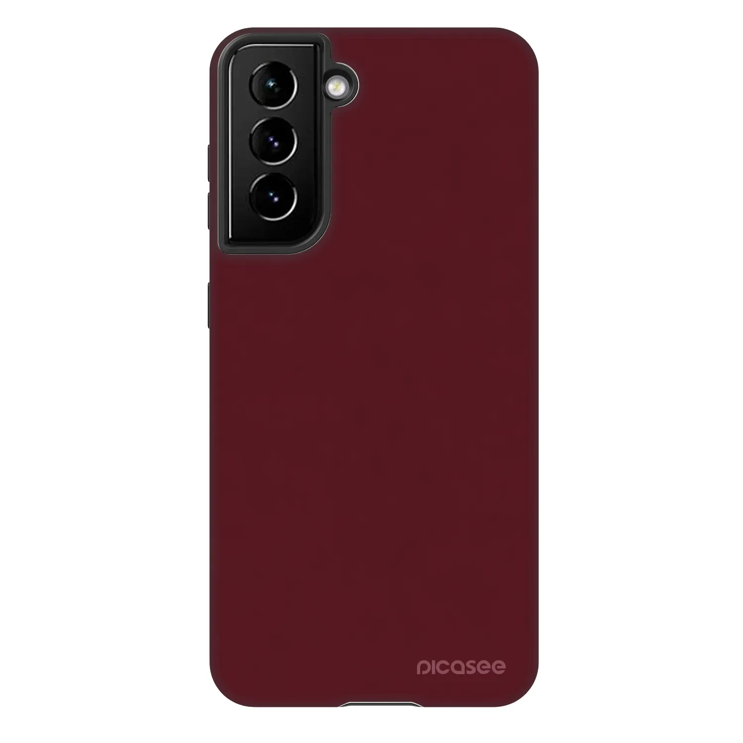 Picasee Fashion Case za Samsung Galaxy S21 5G G991B - Burgundy red