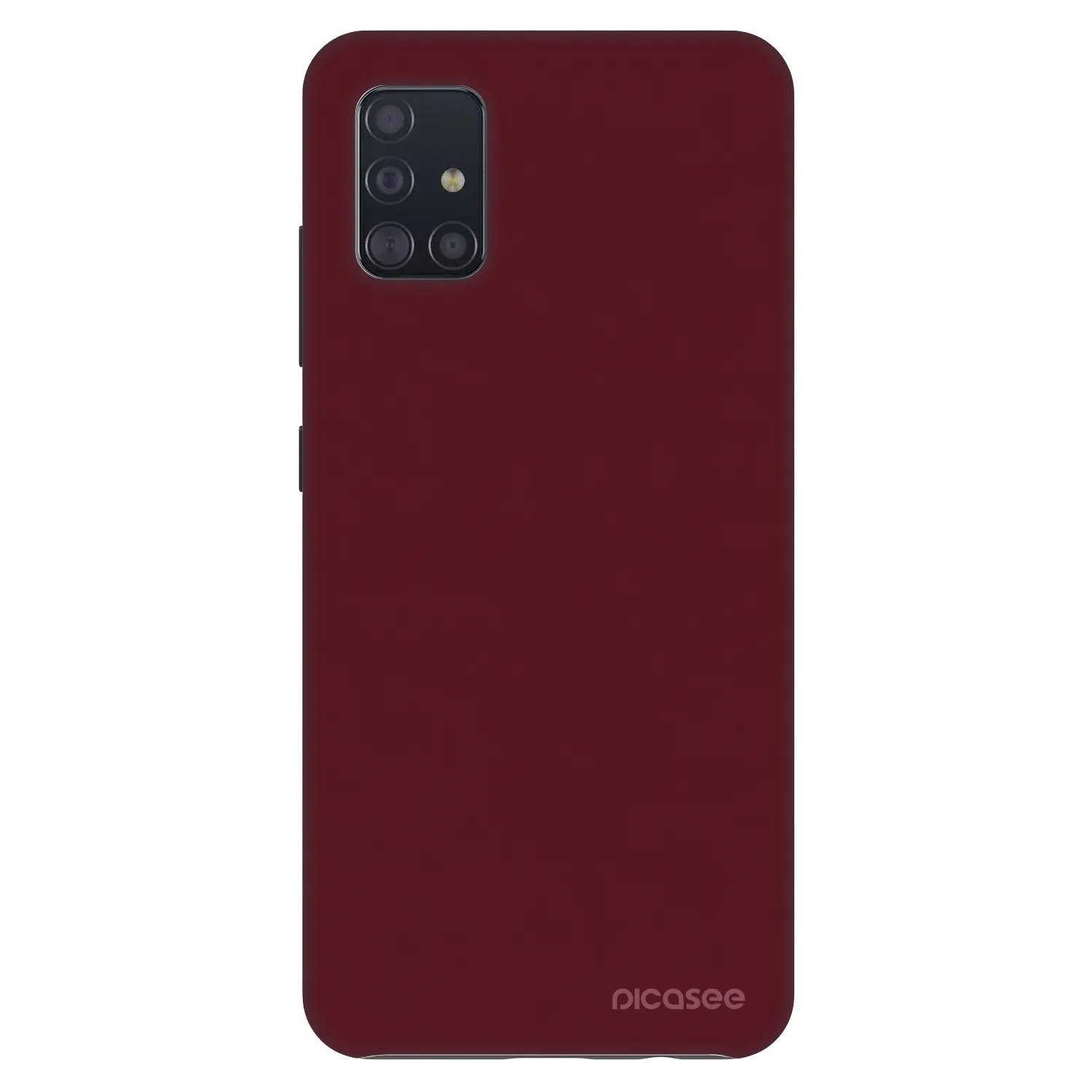 Picasee Fashion Case za Samsung Galaxy A51 A515F - Burgundy red