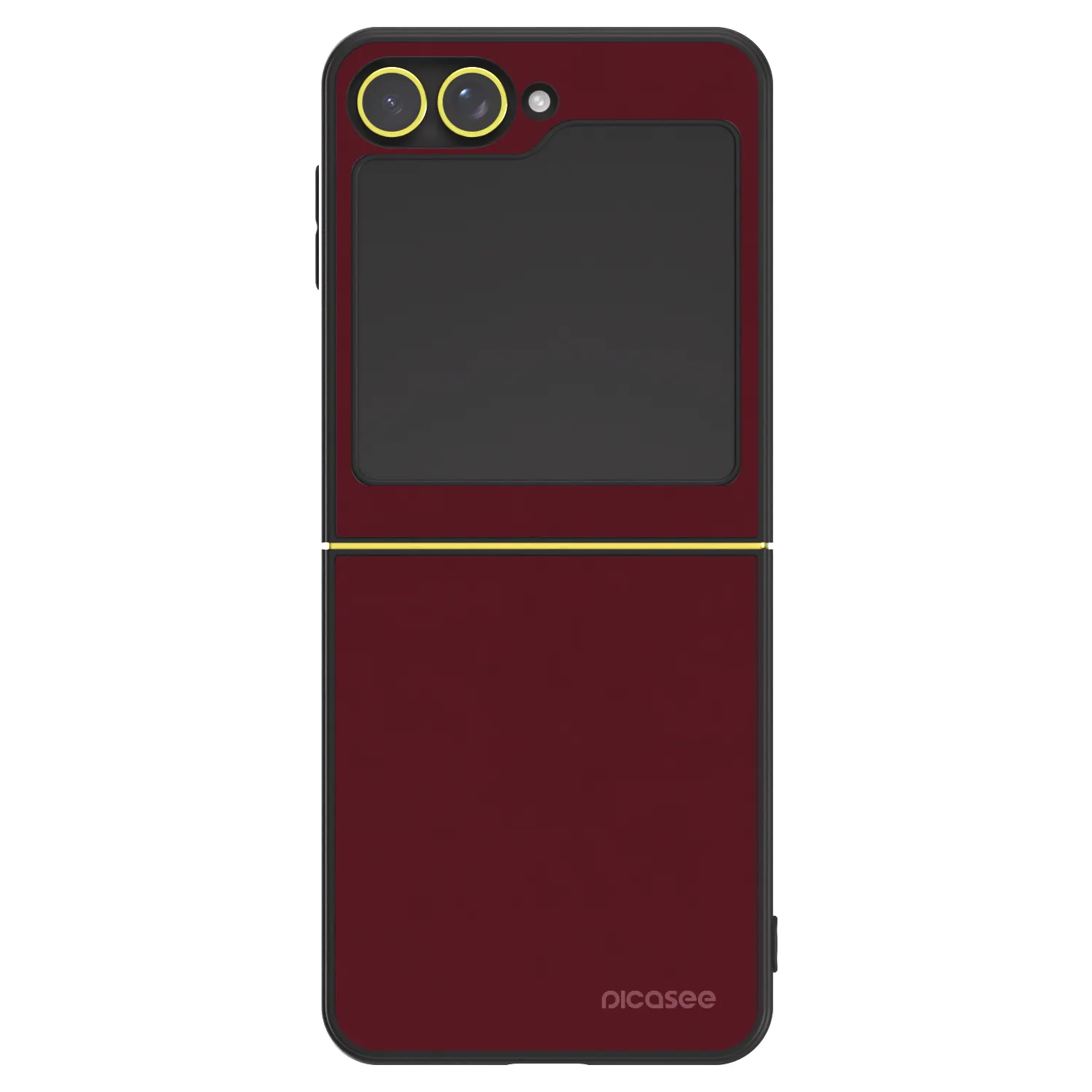 Picasee ULTIMATE CASE za Samsung Galaxy Z Flip7 FE 5G - Burgundy red