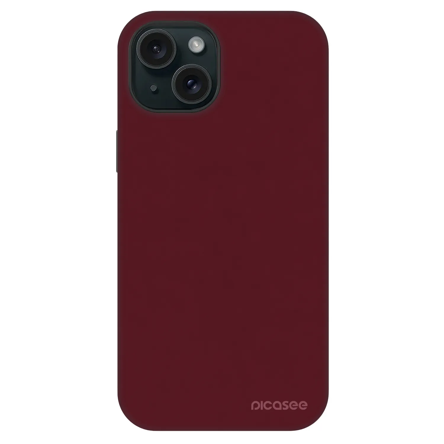 Picasee Fashion Case MagSafe za Apple iPhone 15 - Burgundy red