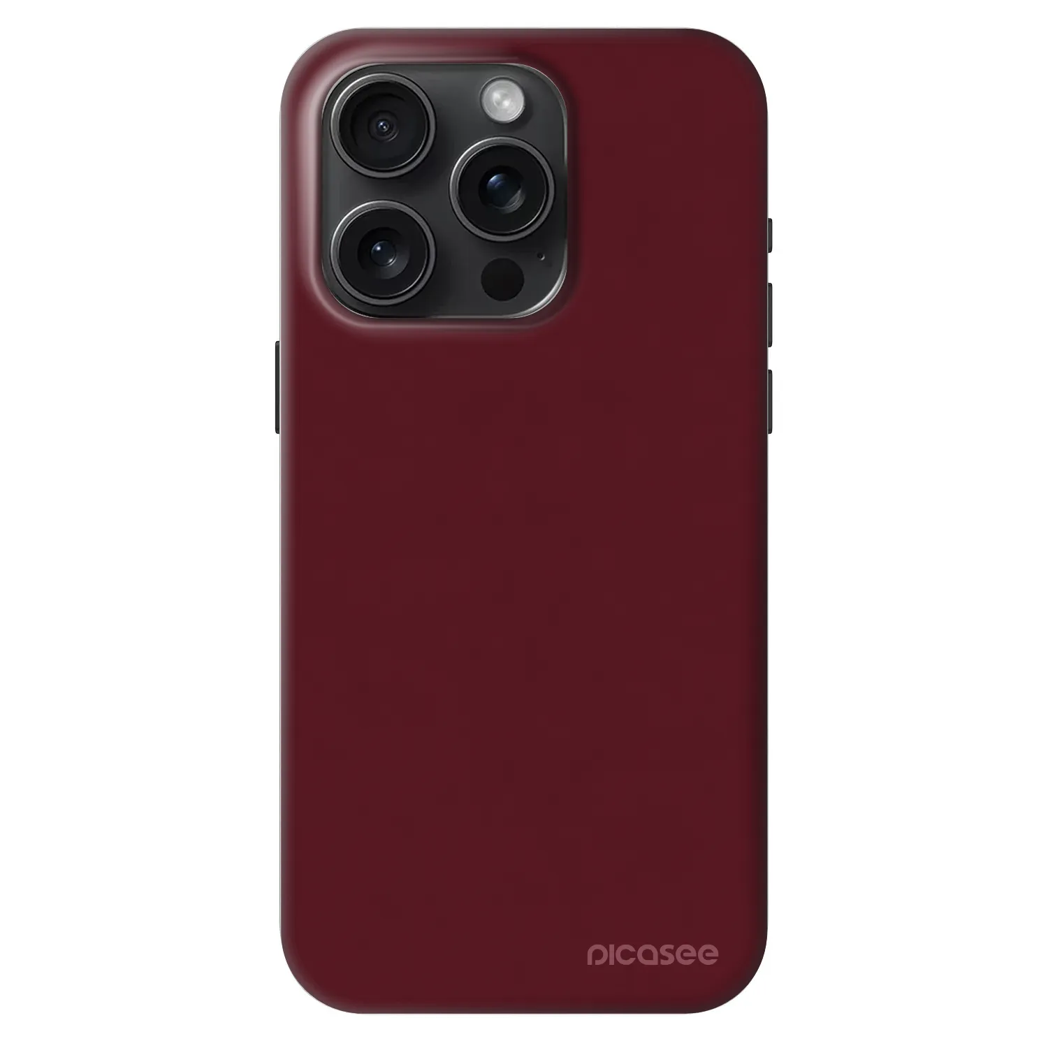 Picasee Fashion Case MagSafe za Apple iPhone 15 Pro - Burgundy red